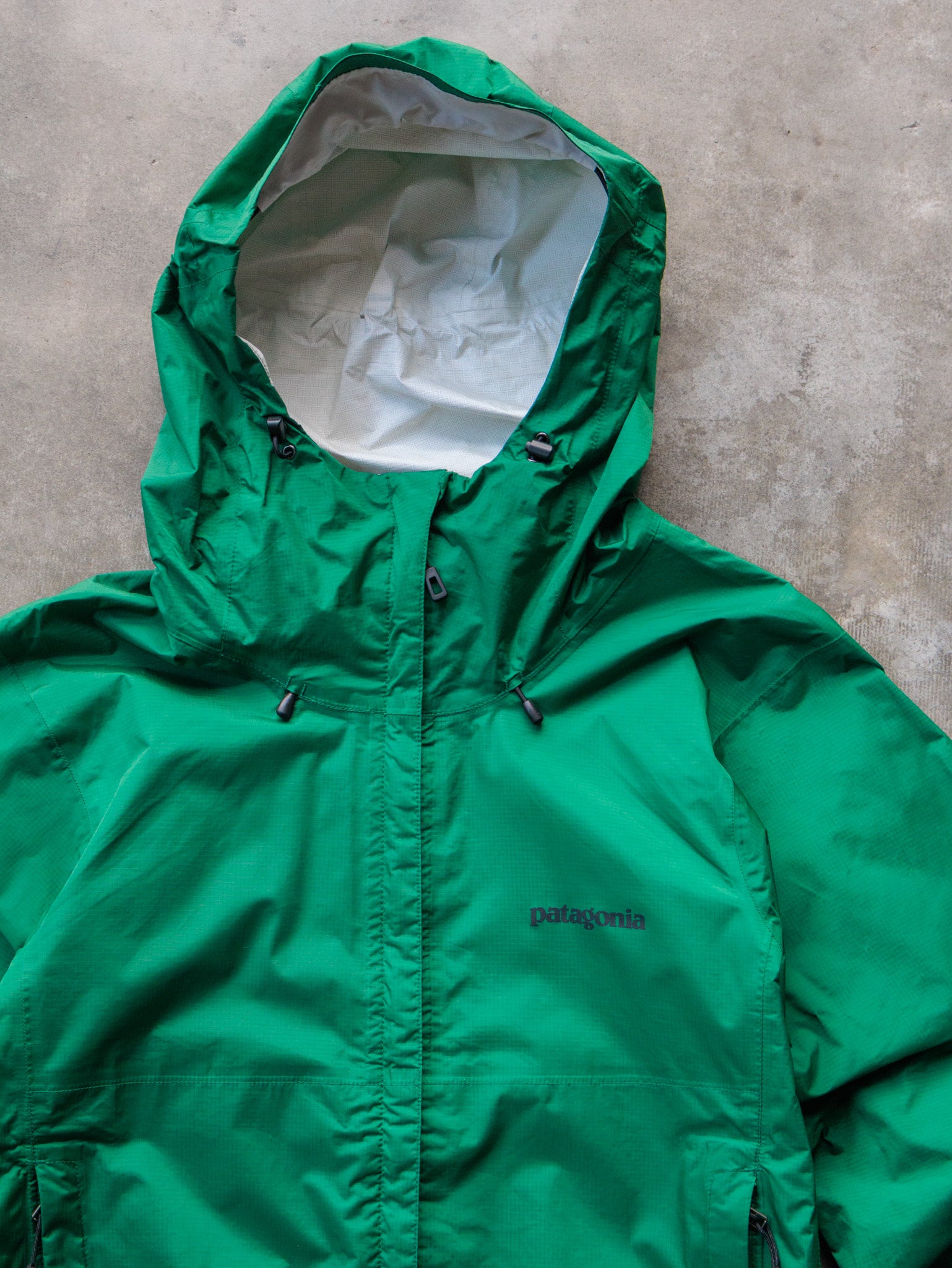 Vintage Green Patagonia Torrentshell H2No Jacket (S)