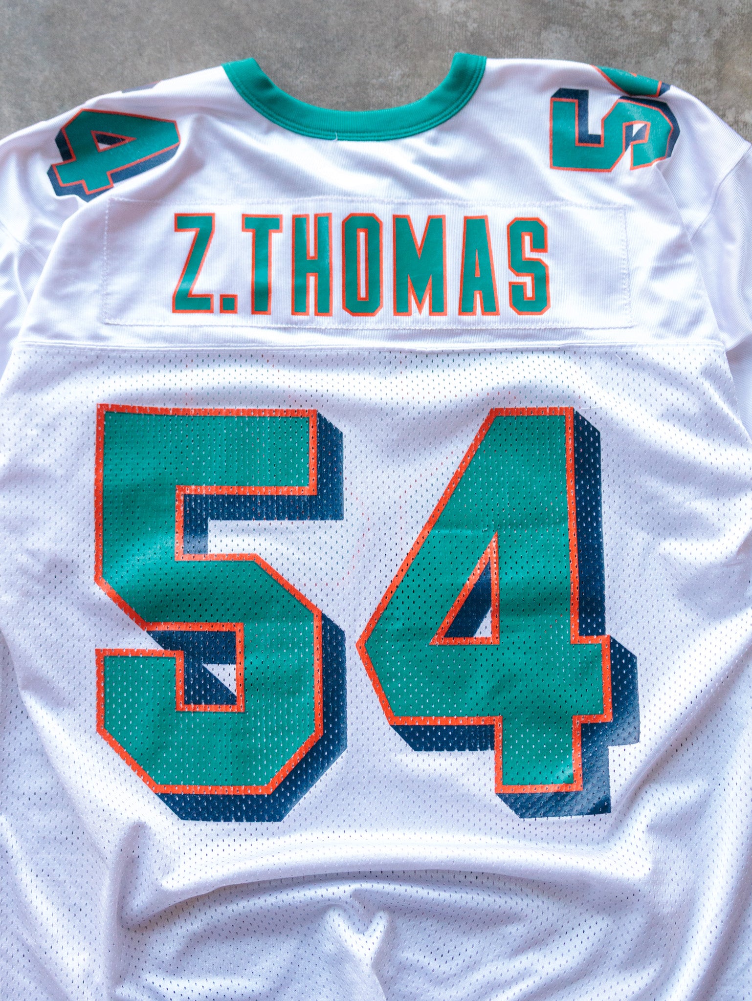 Vintage 00s Nike Miami Dolphins Zach Thomas NFL Jersey (XL)