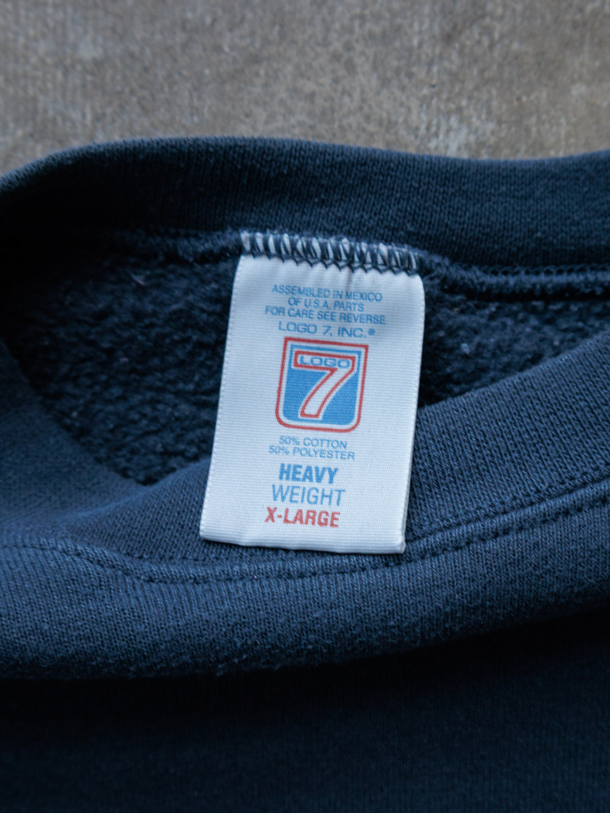 Vintage 1999 Navy Super Bowl XXXIII Sweatshirt (XL)