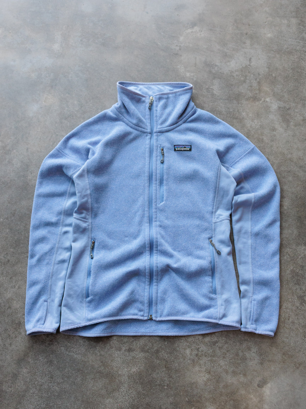 Vintage Blue Patagonia Fleece Jacket (M)