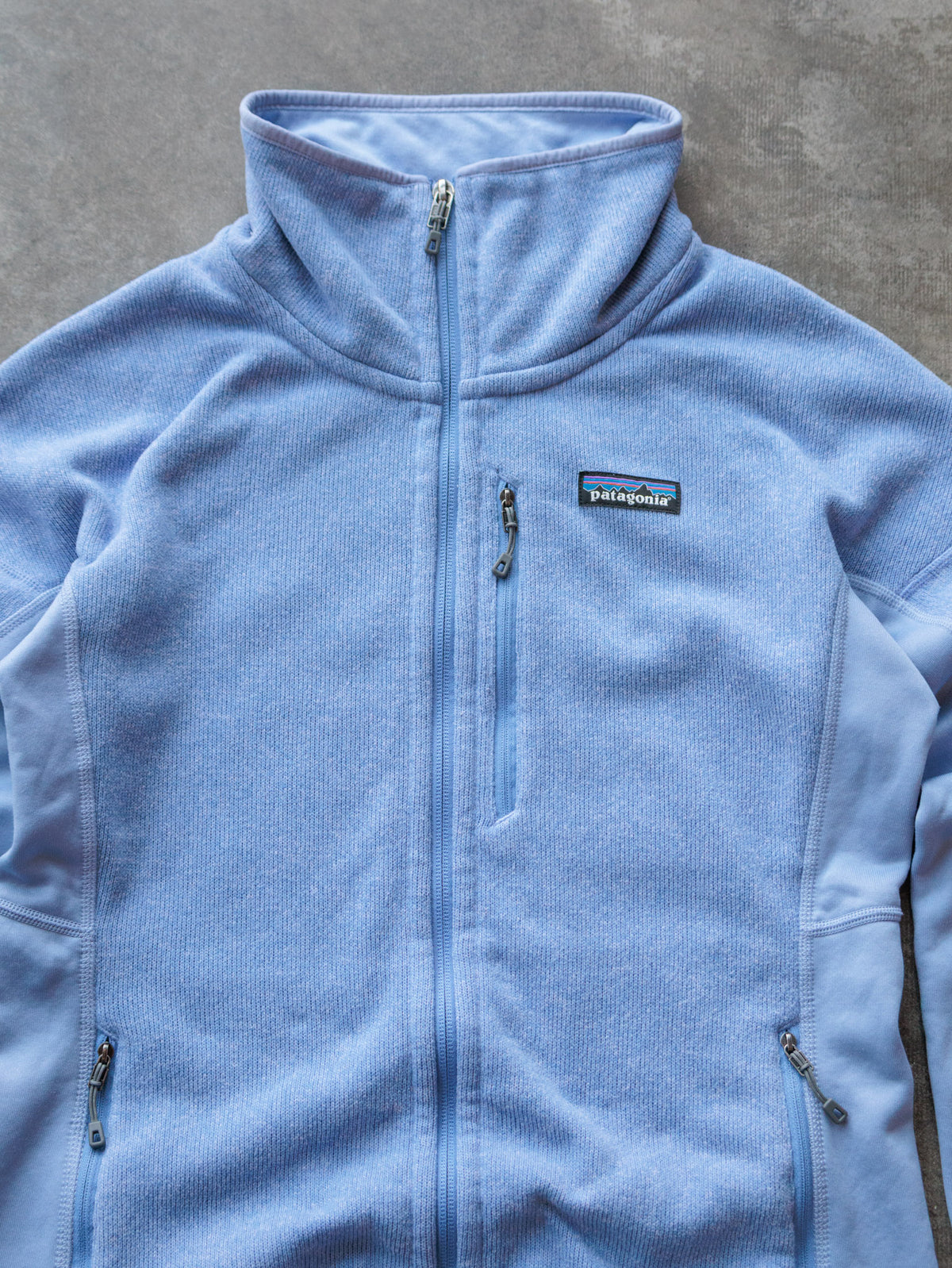 Vintage Blue Patagonia Fleece Jacket (M)