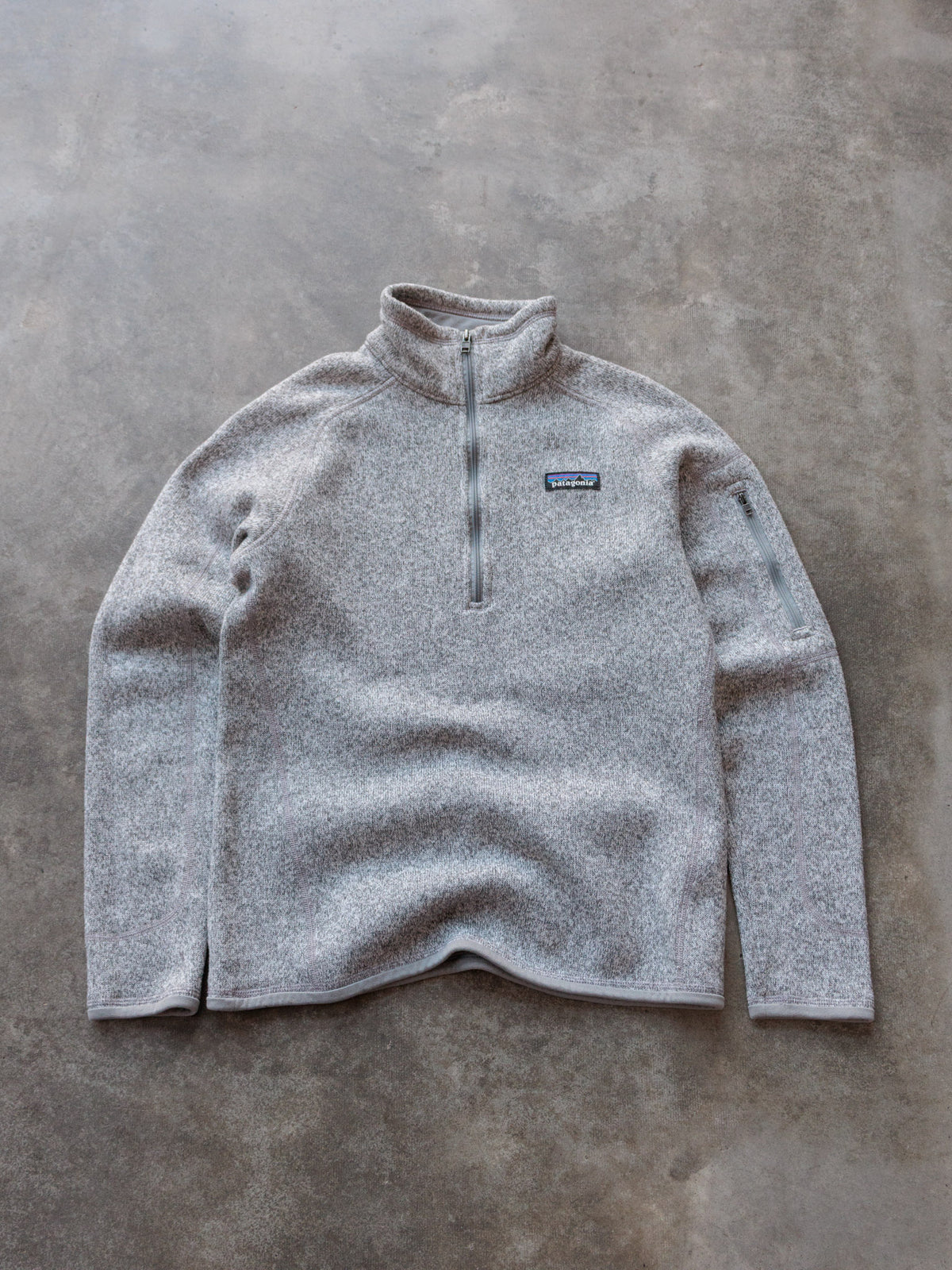 Grey Patagonia Fleece Quarter Zip (S)