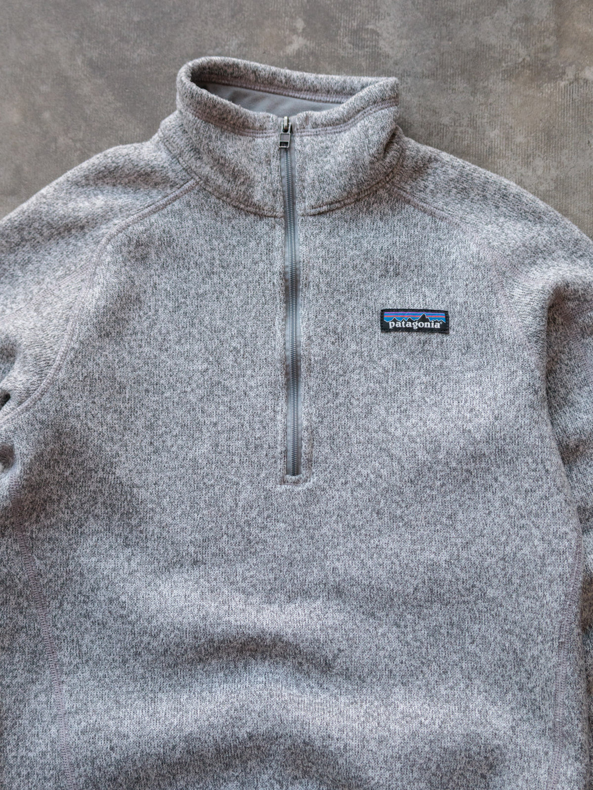 Grey Patagonia Fleece Quarter Zip (S)