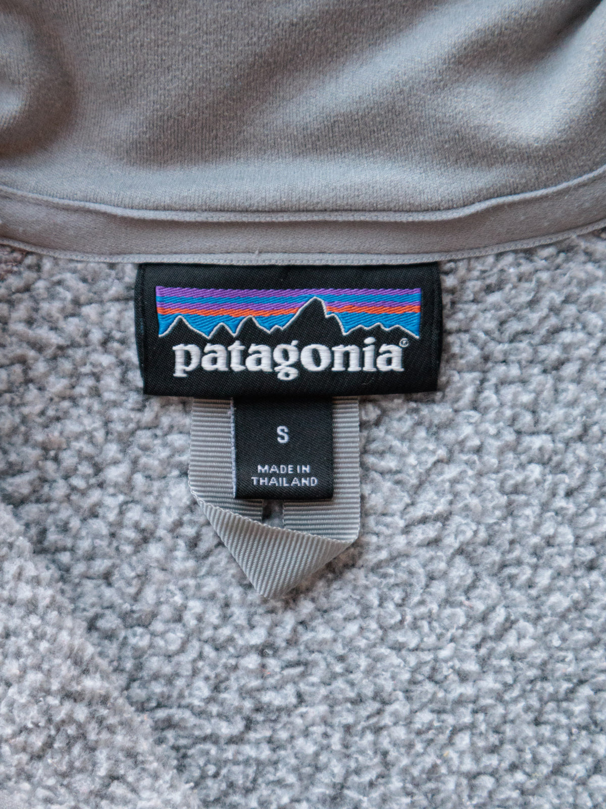 Grey Patagonia Fleece Quarter Zip (S)