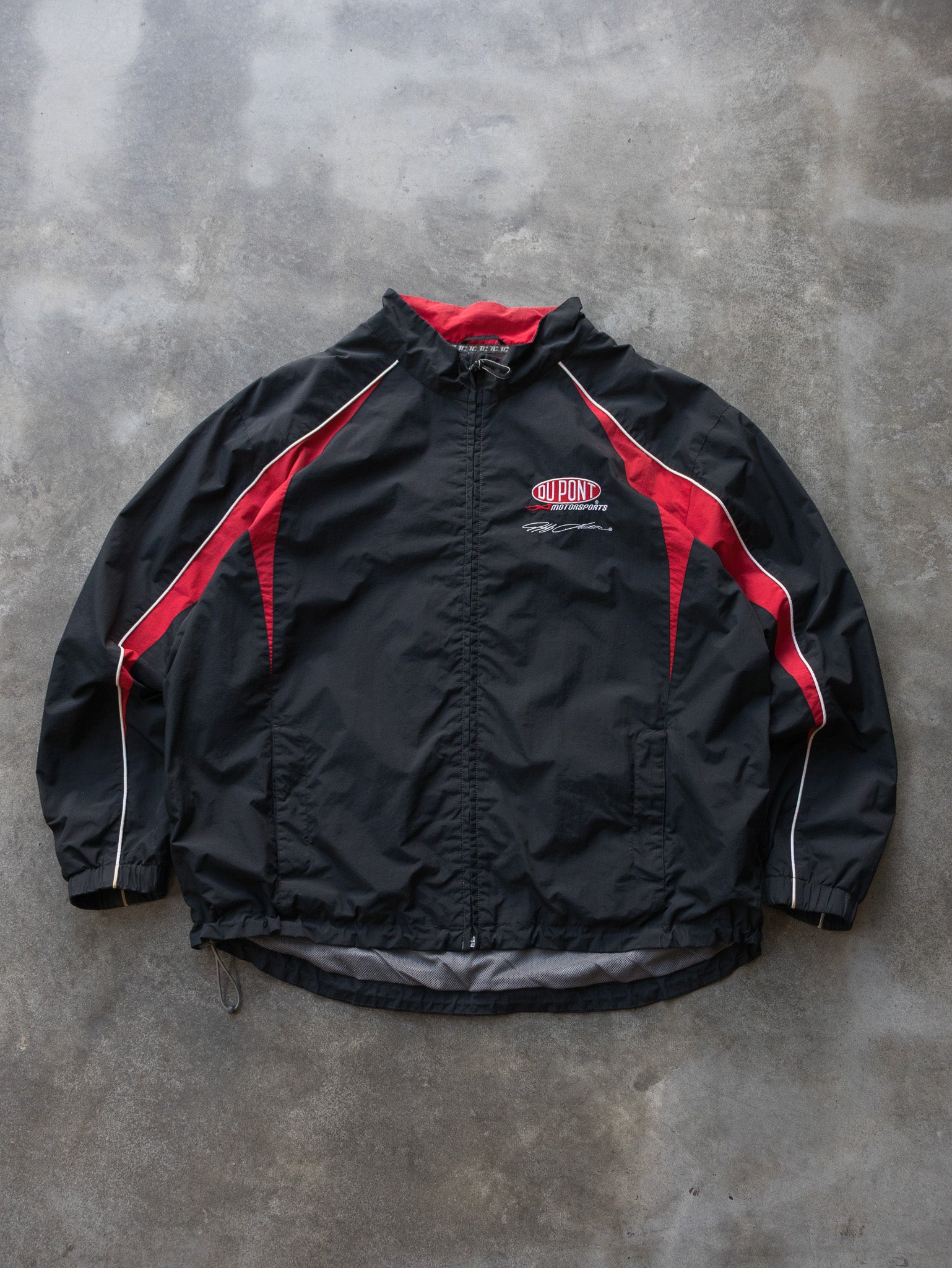 Vintage 00s Jeff Gordon DuPont Motorsports NASCAR Windbreaker (2XL)