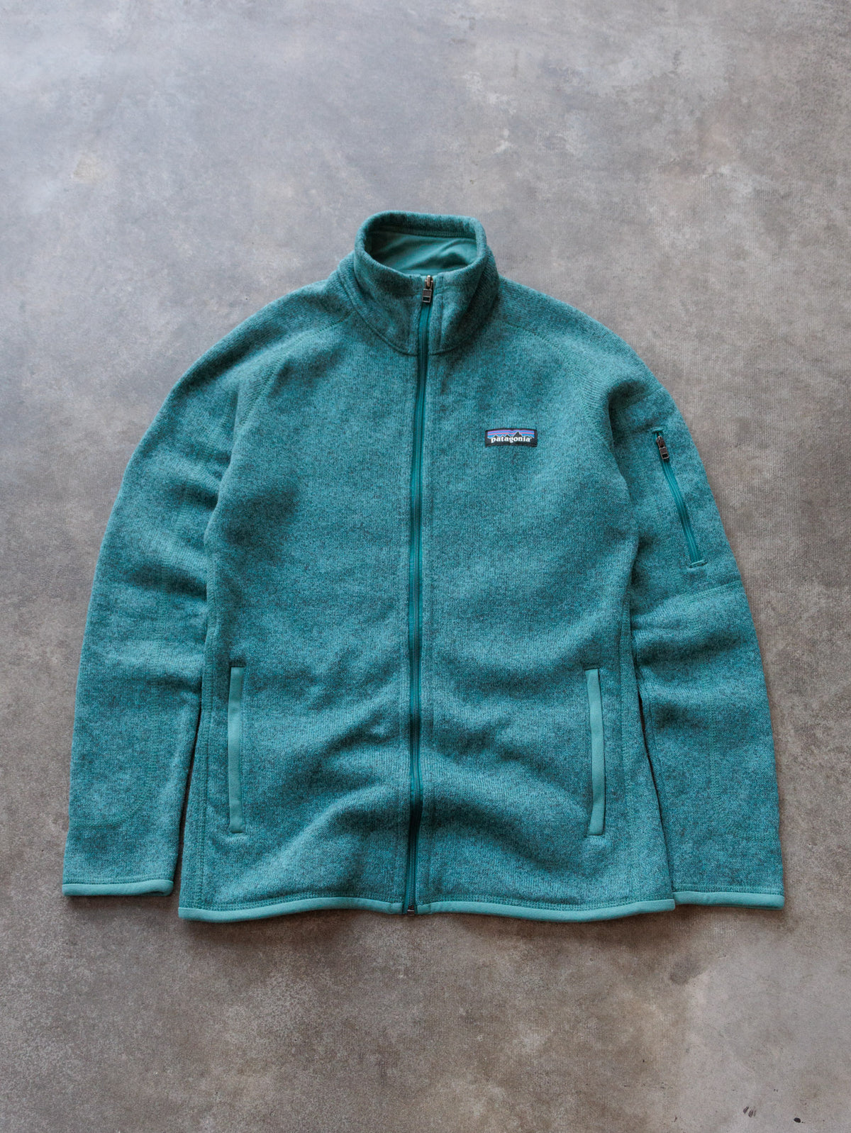 Green Patagonia Better Sweater Fleece Jacket (XS)