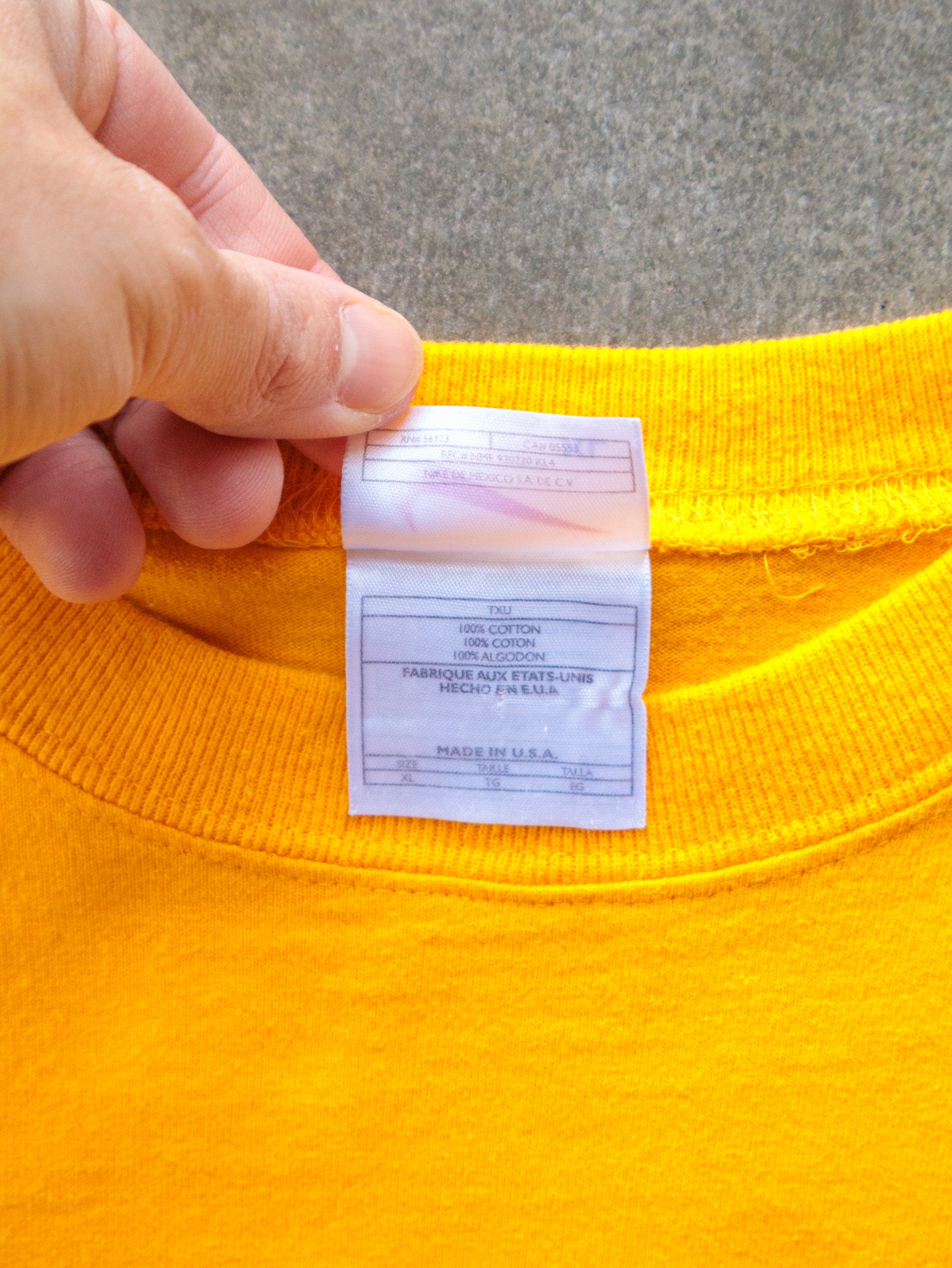 Vintage 00s Yellow Nike Tank Top (XL)