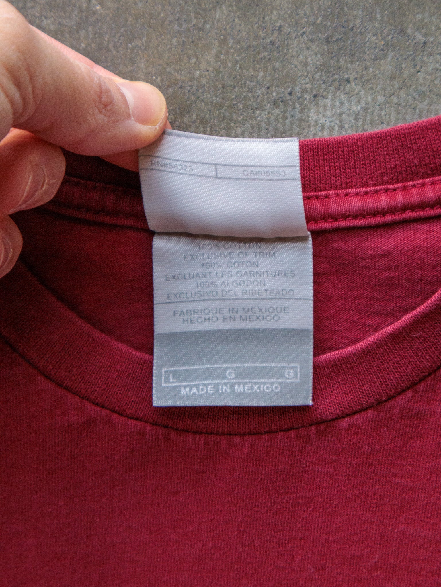 Vintage 00s Red Nike Long Sleeve (L)