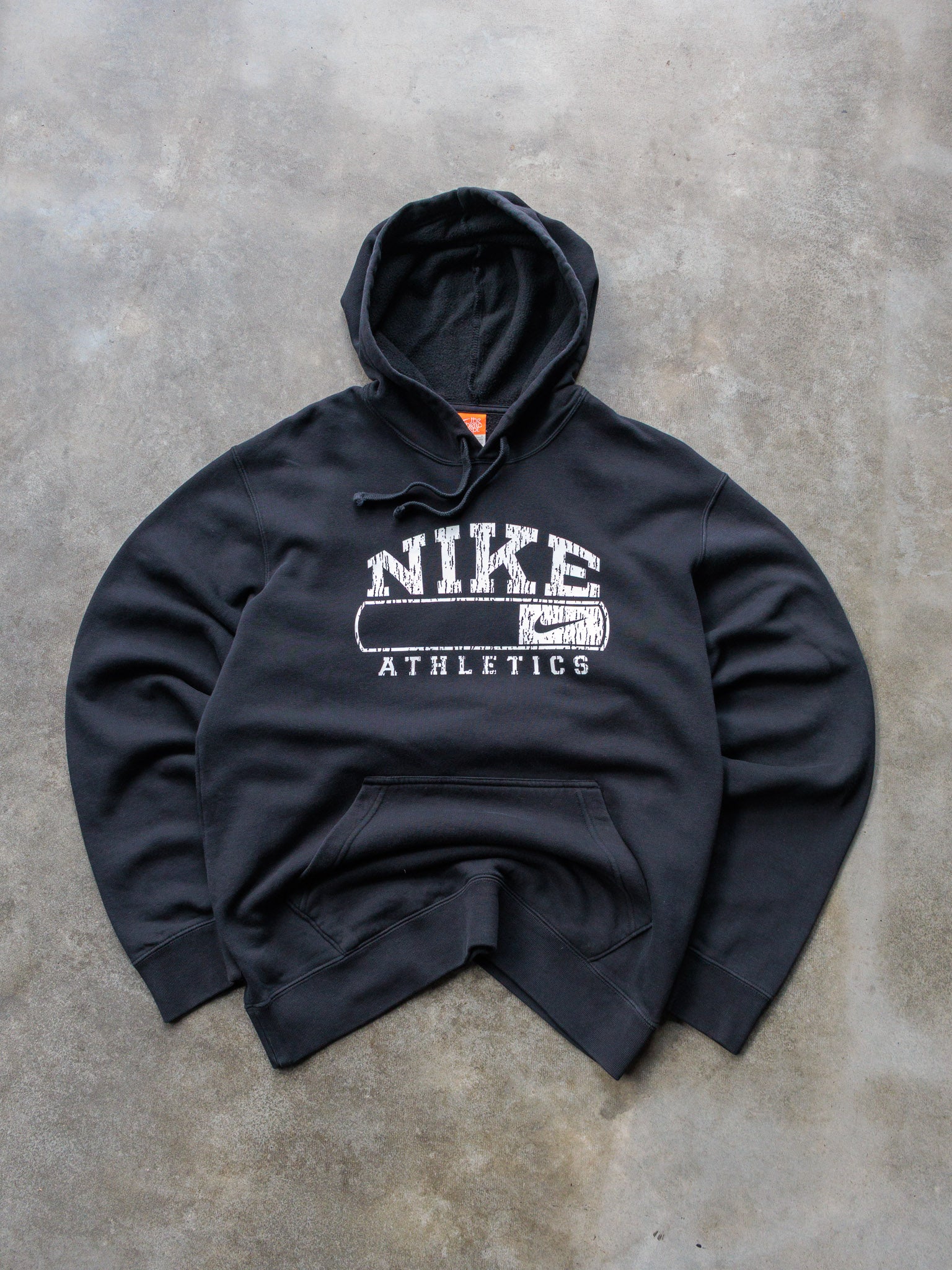 Vintage 00s Black Nike Athletics Hoodie (M)