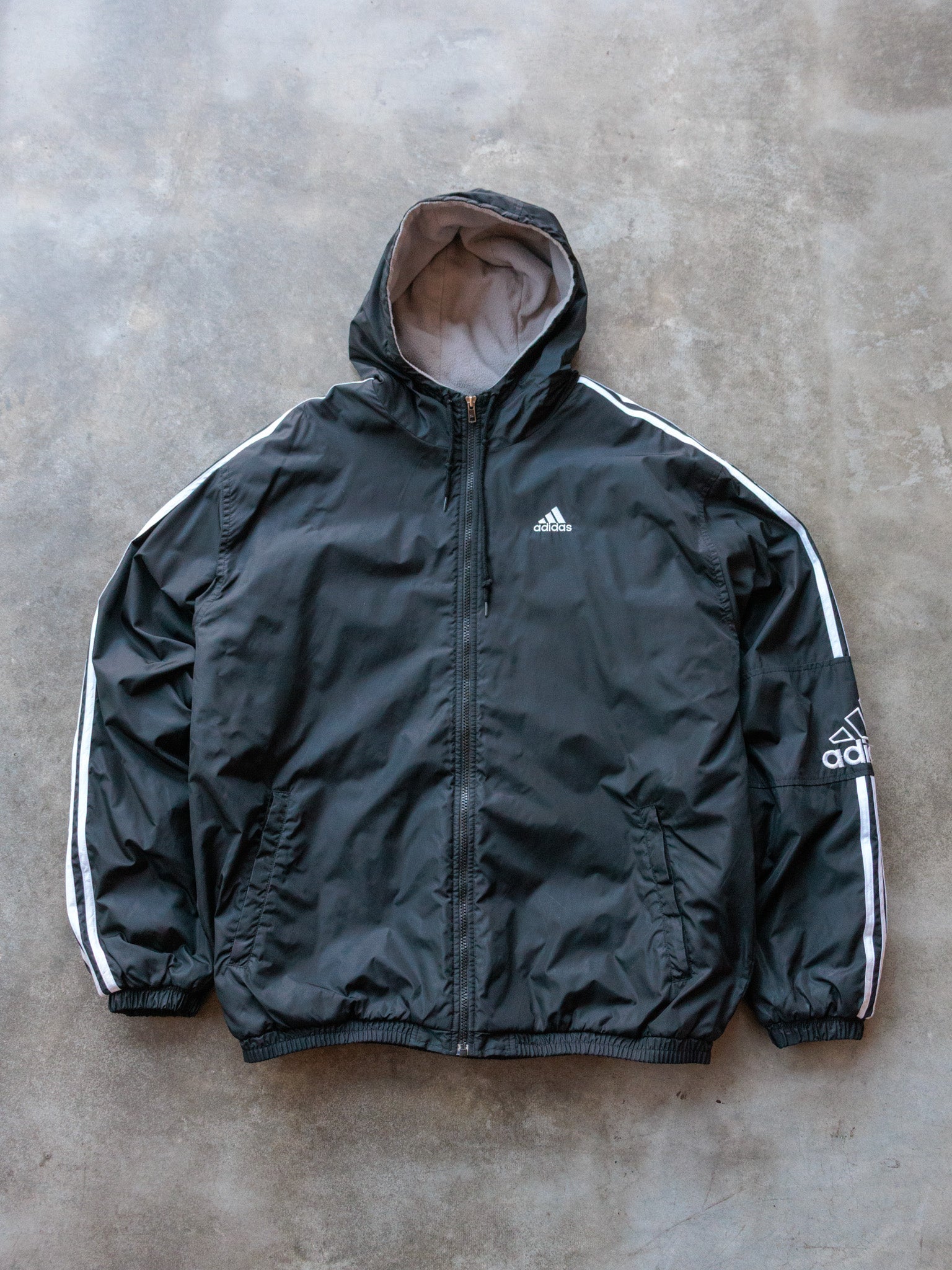 Vintage 00s Black Adidas Jacket (L)