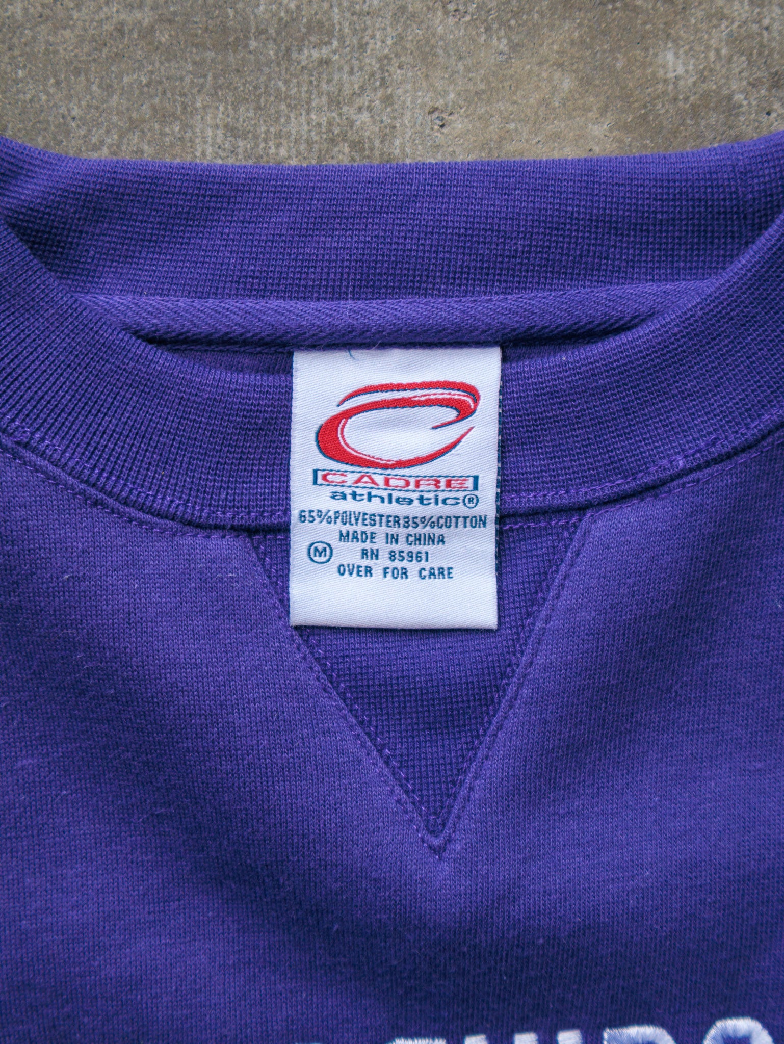 Vintage 2001 Purple Washington Rose Bowl Sweatshirt (M)