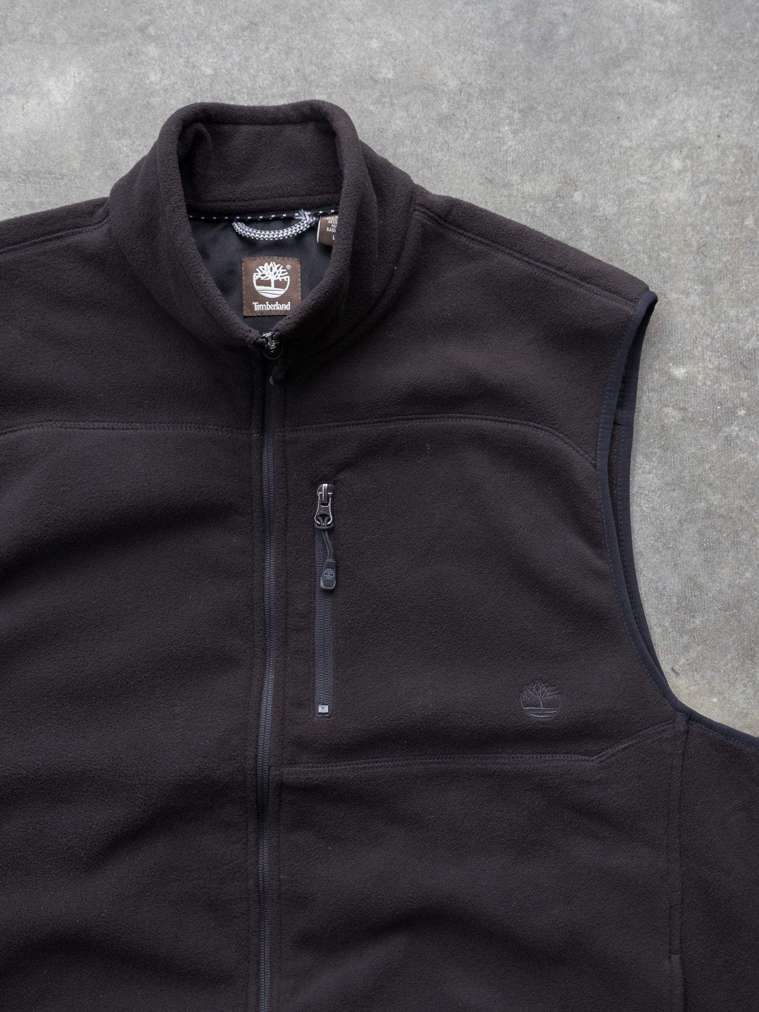 Vintage Timberland Fleece Vest (XL)