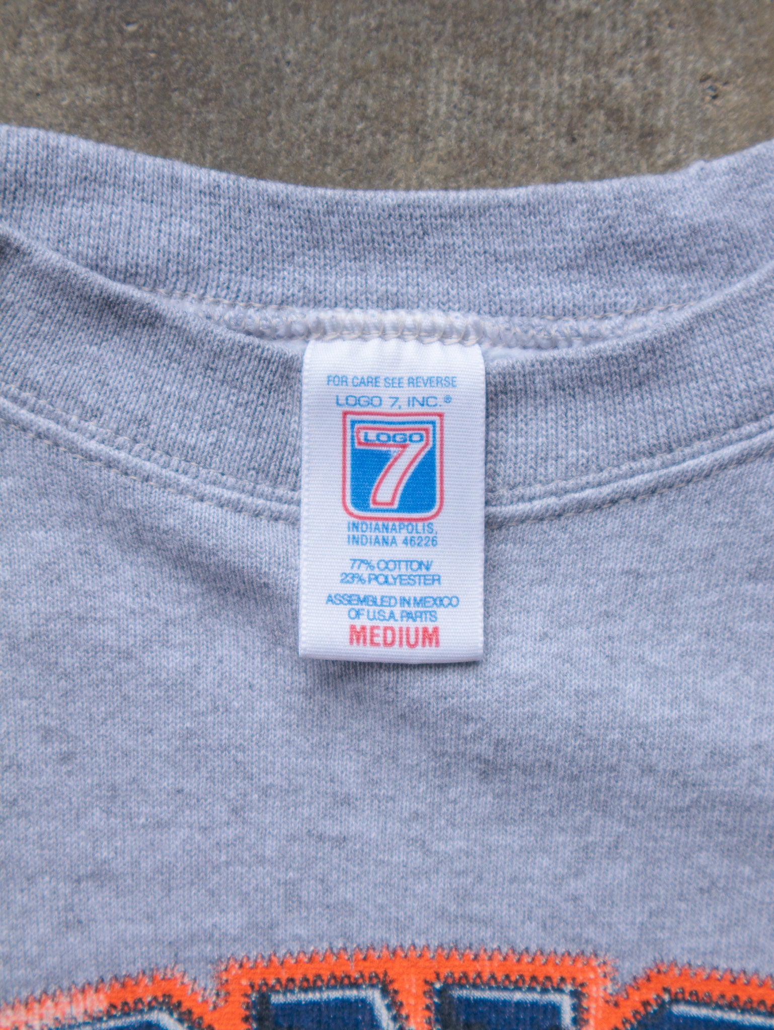 Vintage 90s Grey Denver Broncos Sweatshirt (M)