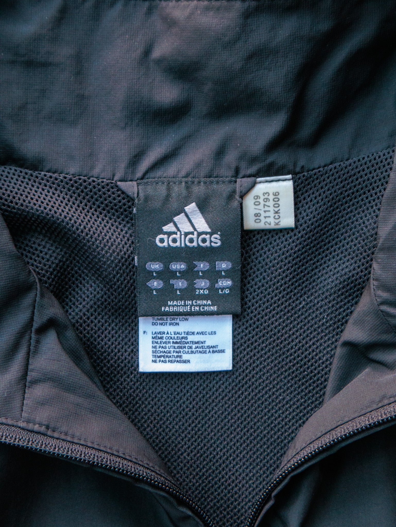 Vintage 00s Black Adidas Jacket (L)
