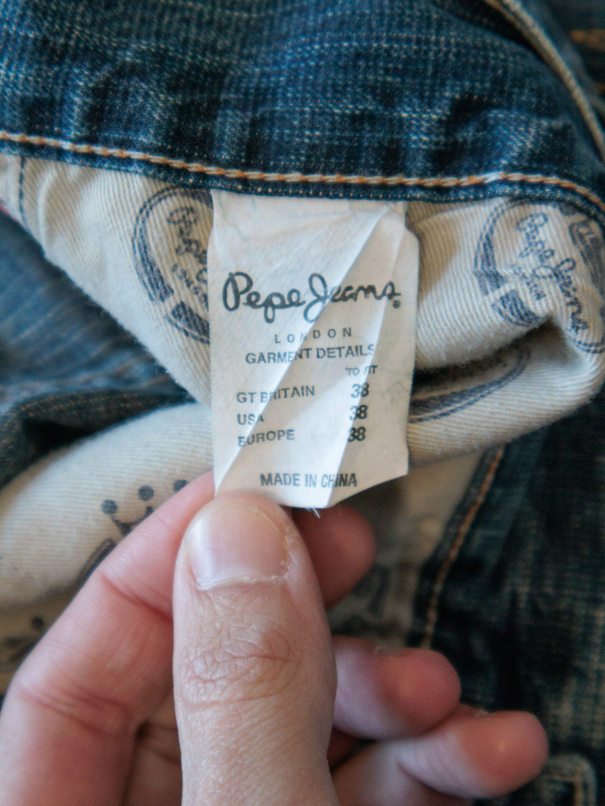 Vintage 00s Blue Pepe Jeans Denim Shorts (W38)