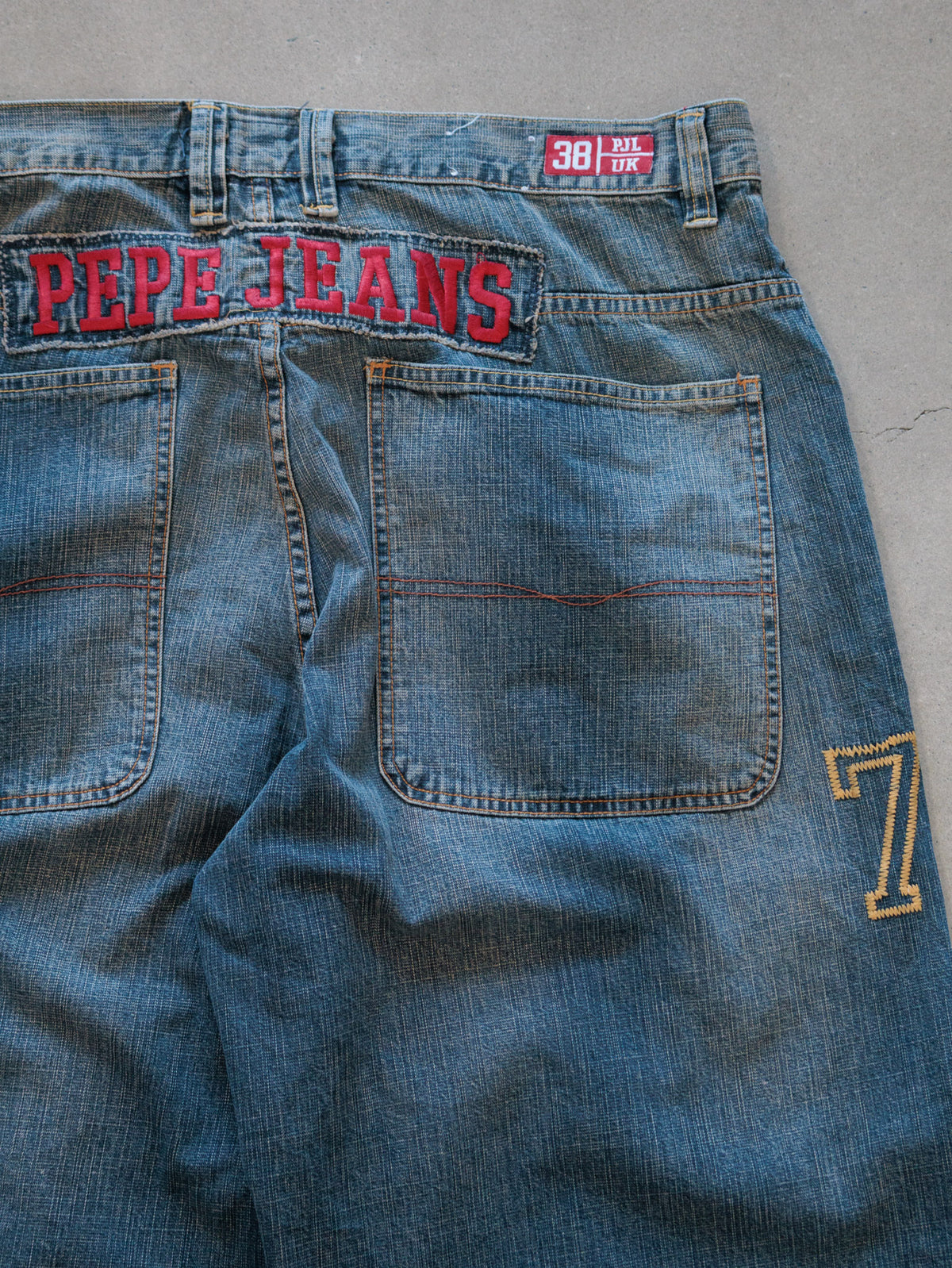Vintage 00s Blue Pepe Jeans Denim Shorts (W38)