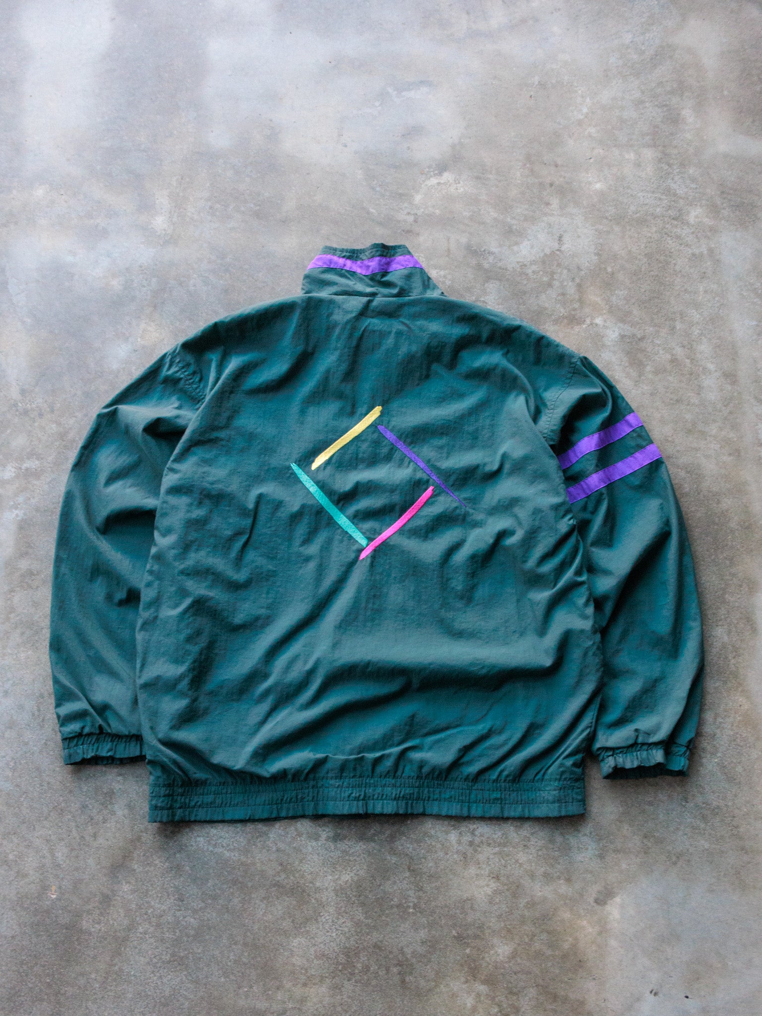 Vintage 90s Teal & Purple Fila Jacket (L)
