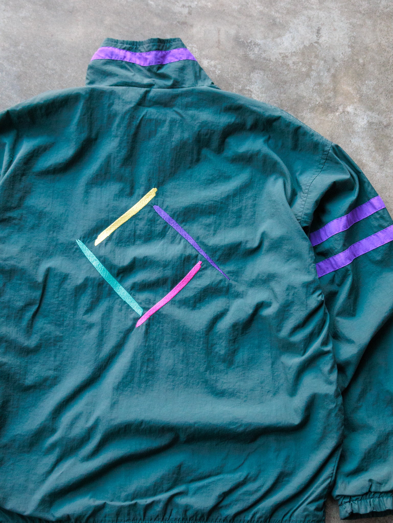 Vintage 90s Teal & Purple Fila Jacket (L)