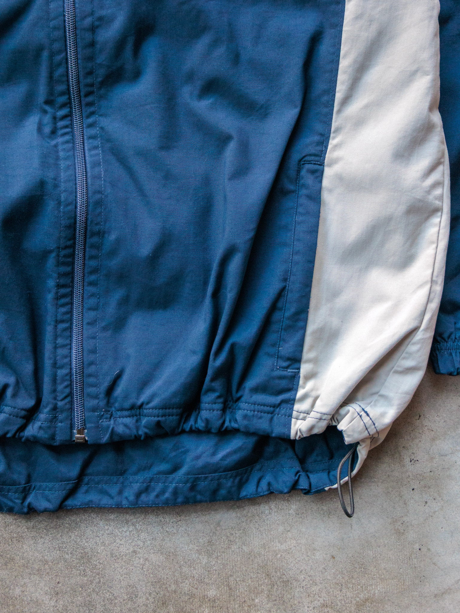 Vintage 00s Navy Nike Bauer Windbreaker Jacket (L)