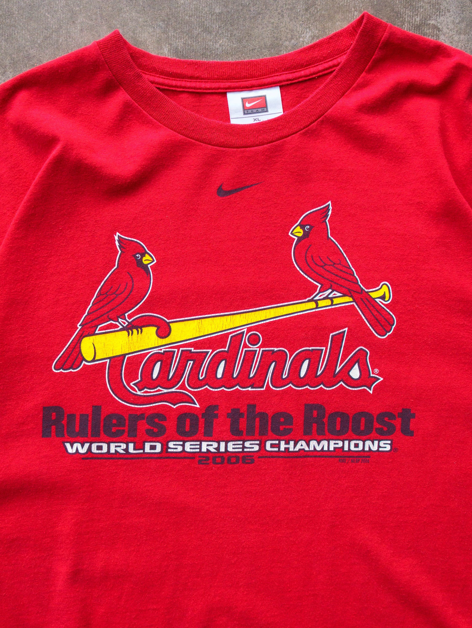 Vintage 2006 Nike St. Louis Cardinals World Series Champs Tee (XL)