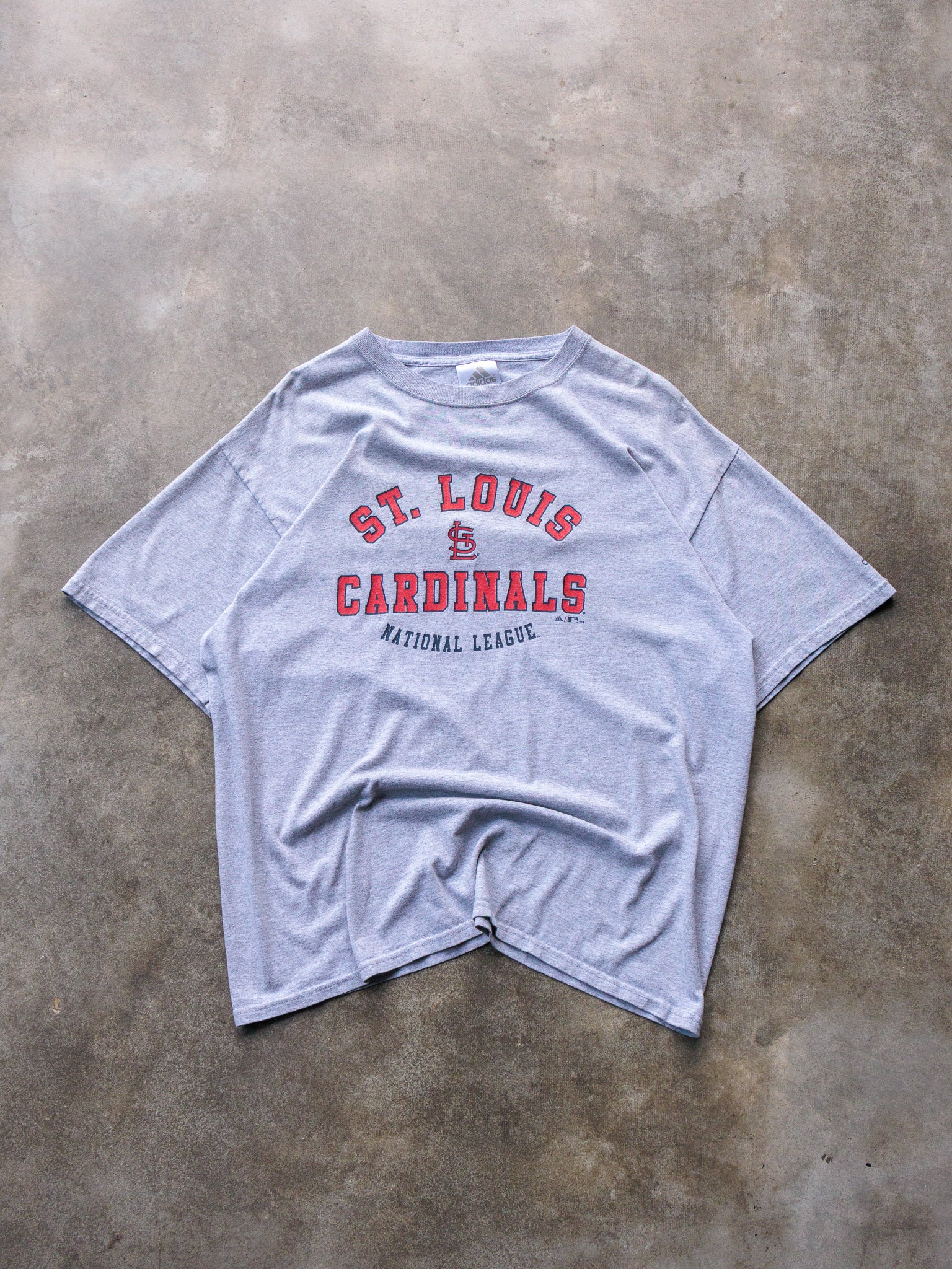 Vintage 2006 Grey Adidas St. Louis Cardinals Tee (M)
