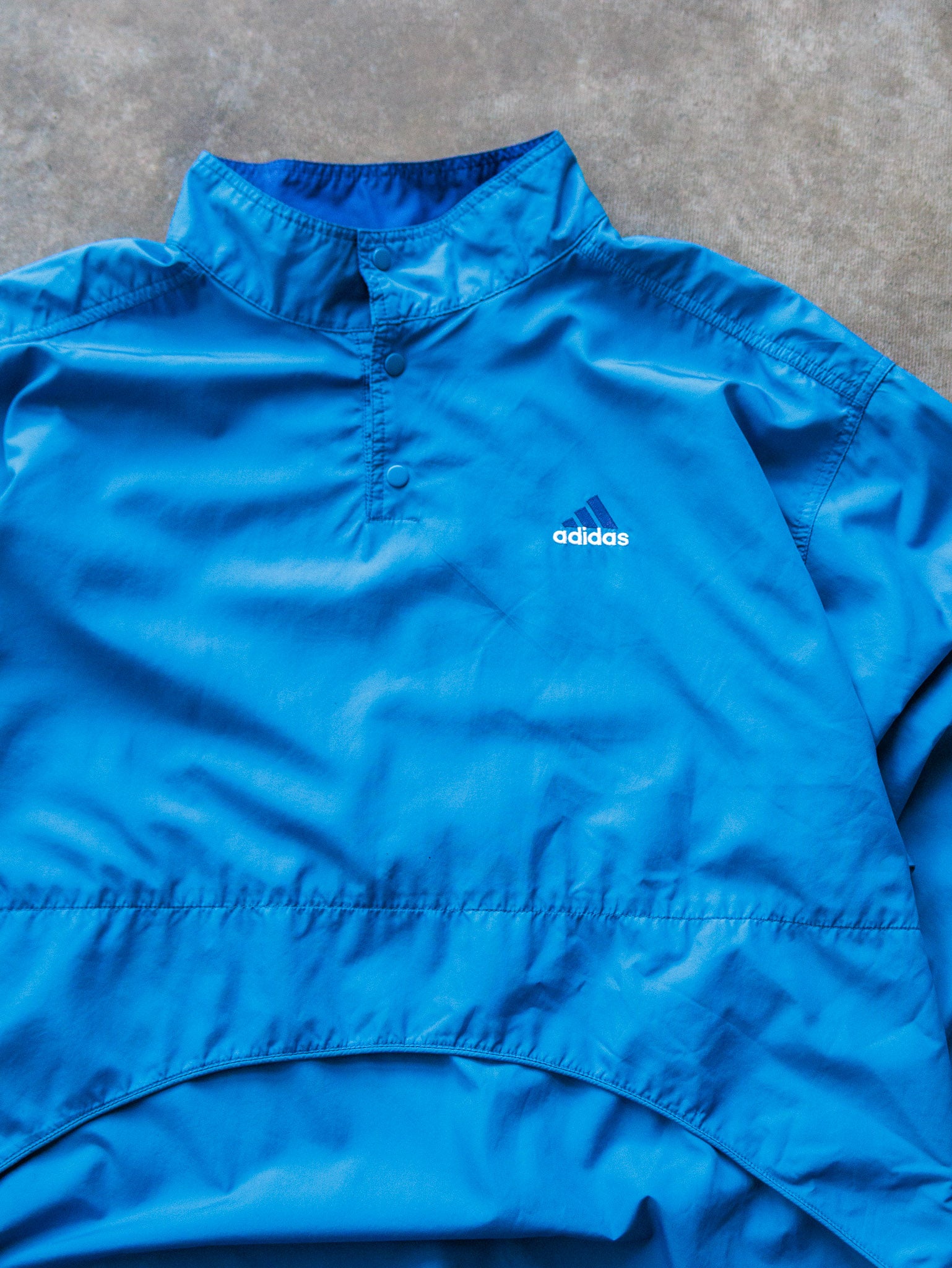 Vintage 90s Blue Adidas Jacket (XL)