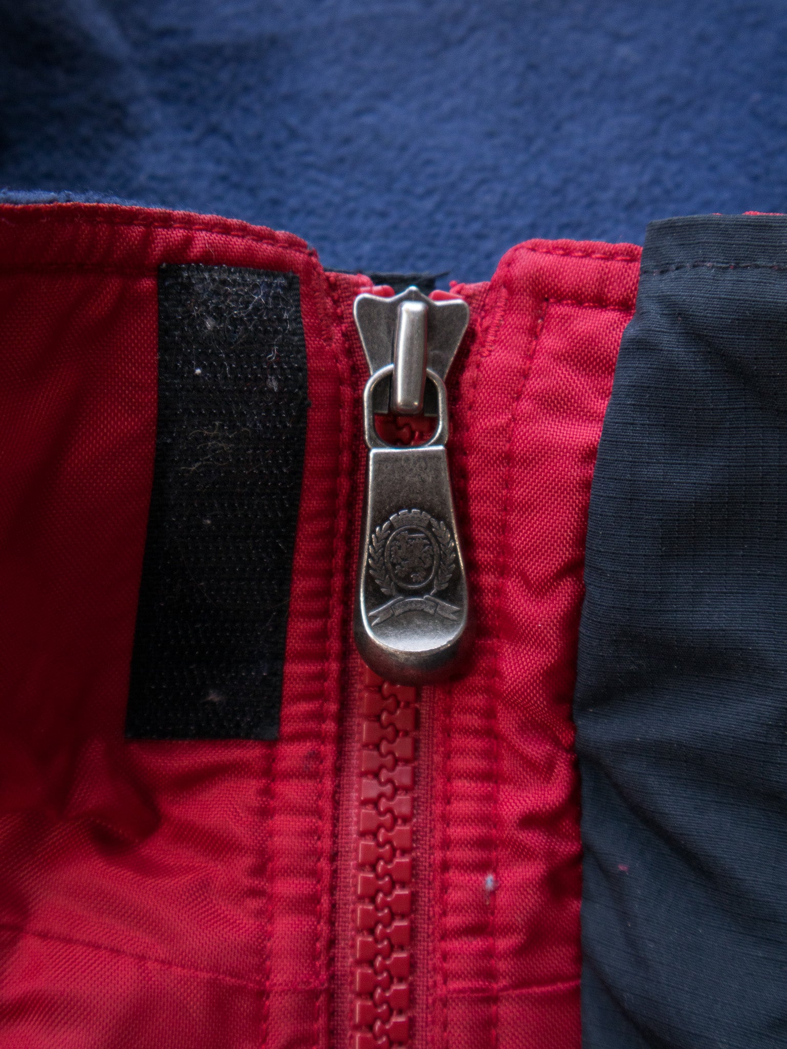 Vintage Red Tommy Hilfiger Utility Jacket (M)