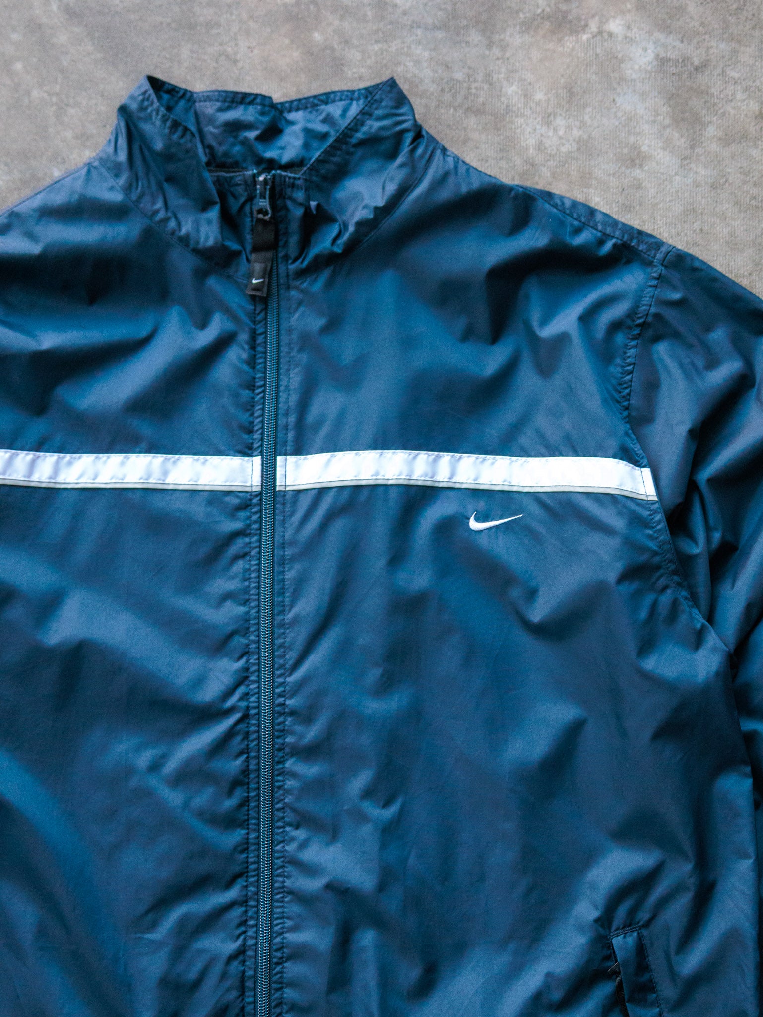 Vintage 00s Teal Nike Windbreaker Jacket (XL)