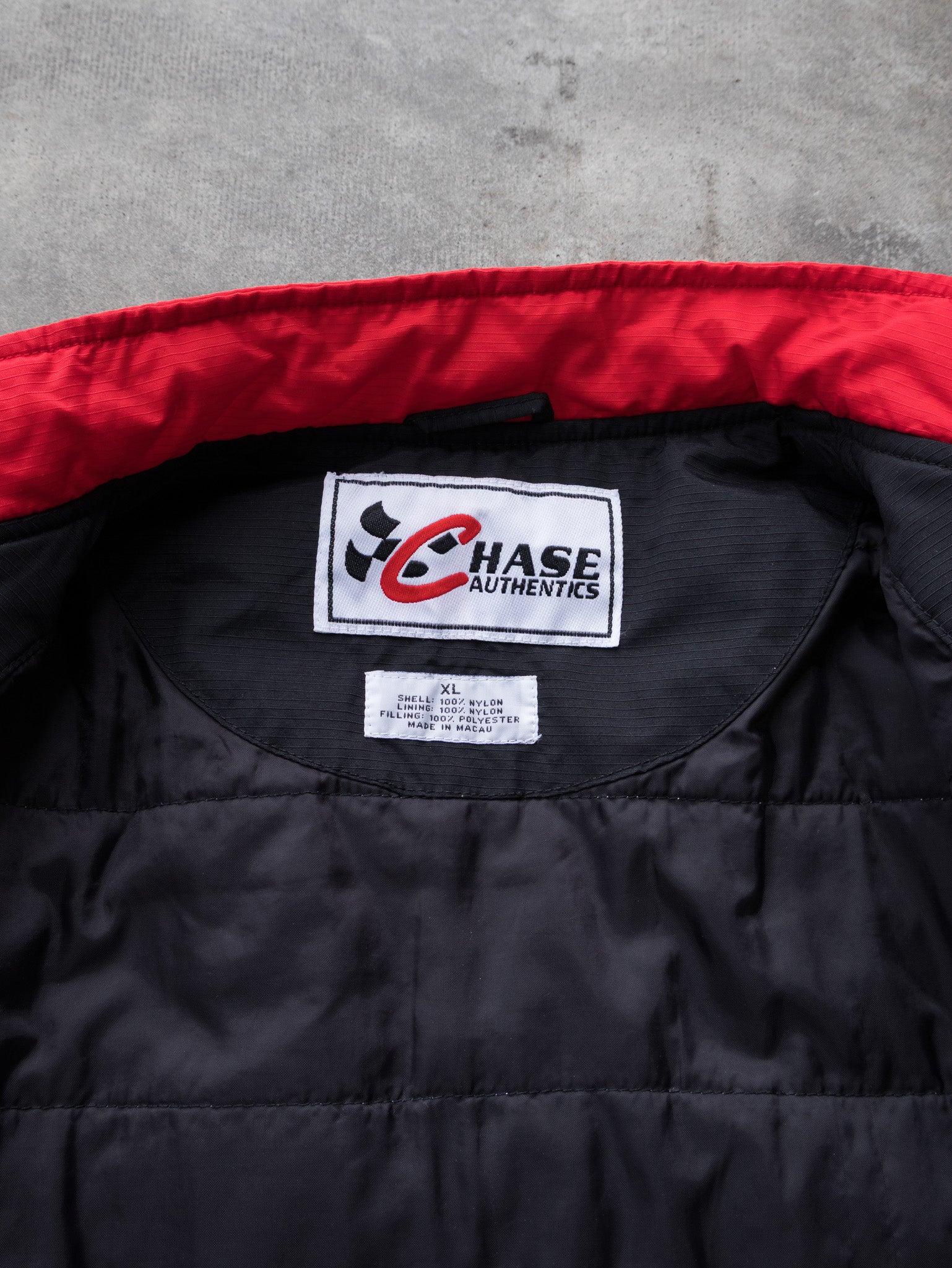 Vintage Black Dale Earnhardt NASCAR Jacket (XL)