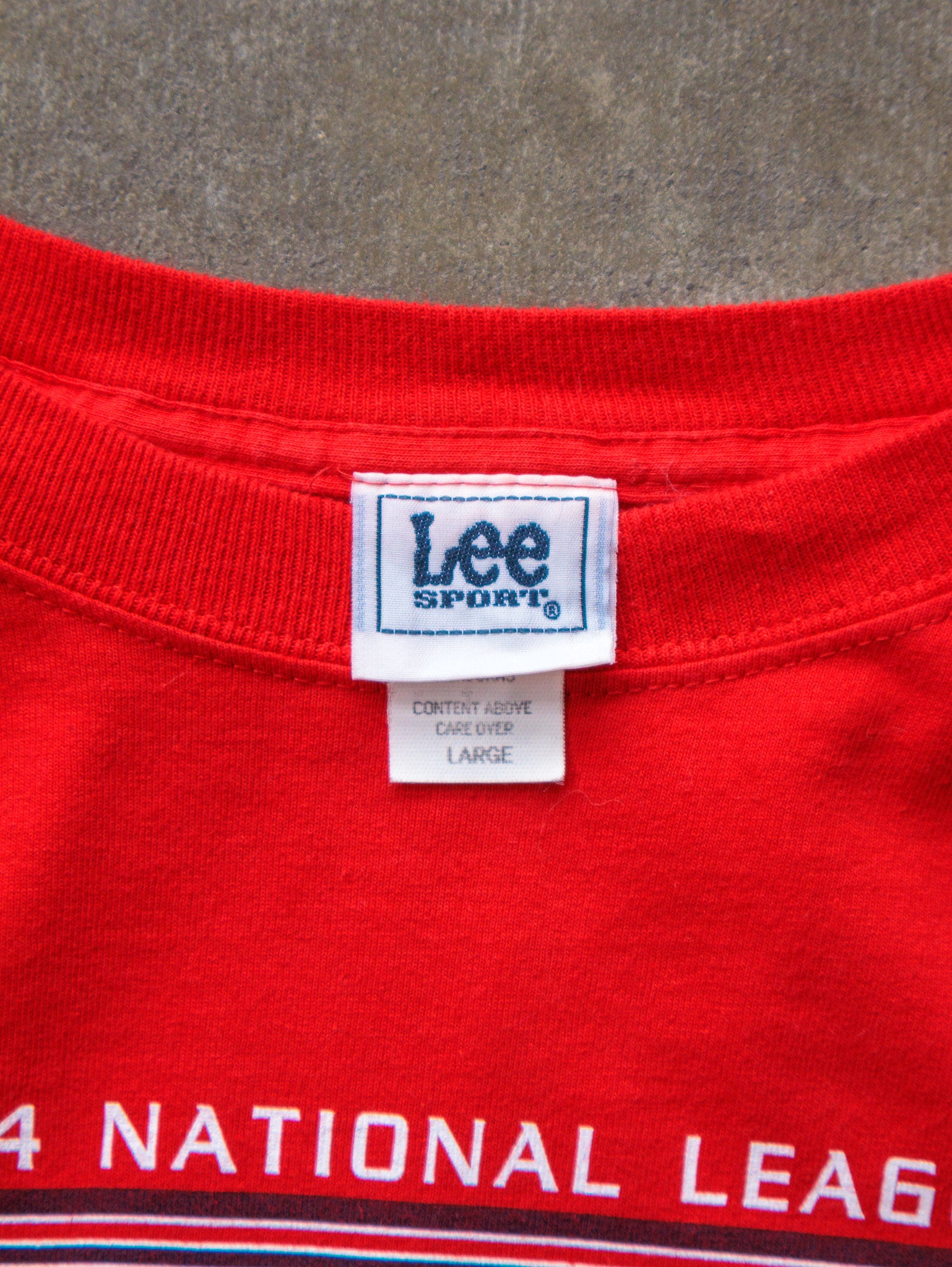 Vintage 2004 St. Louis Cardinals World Series Champs Tee (L)