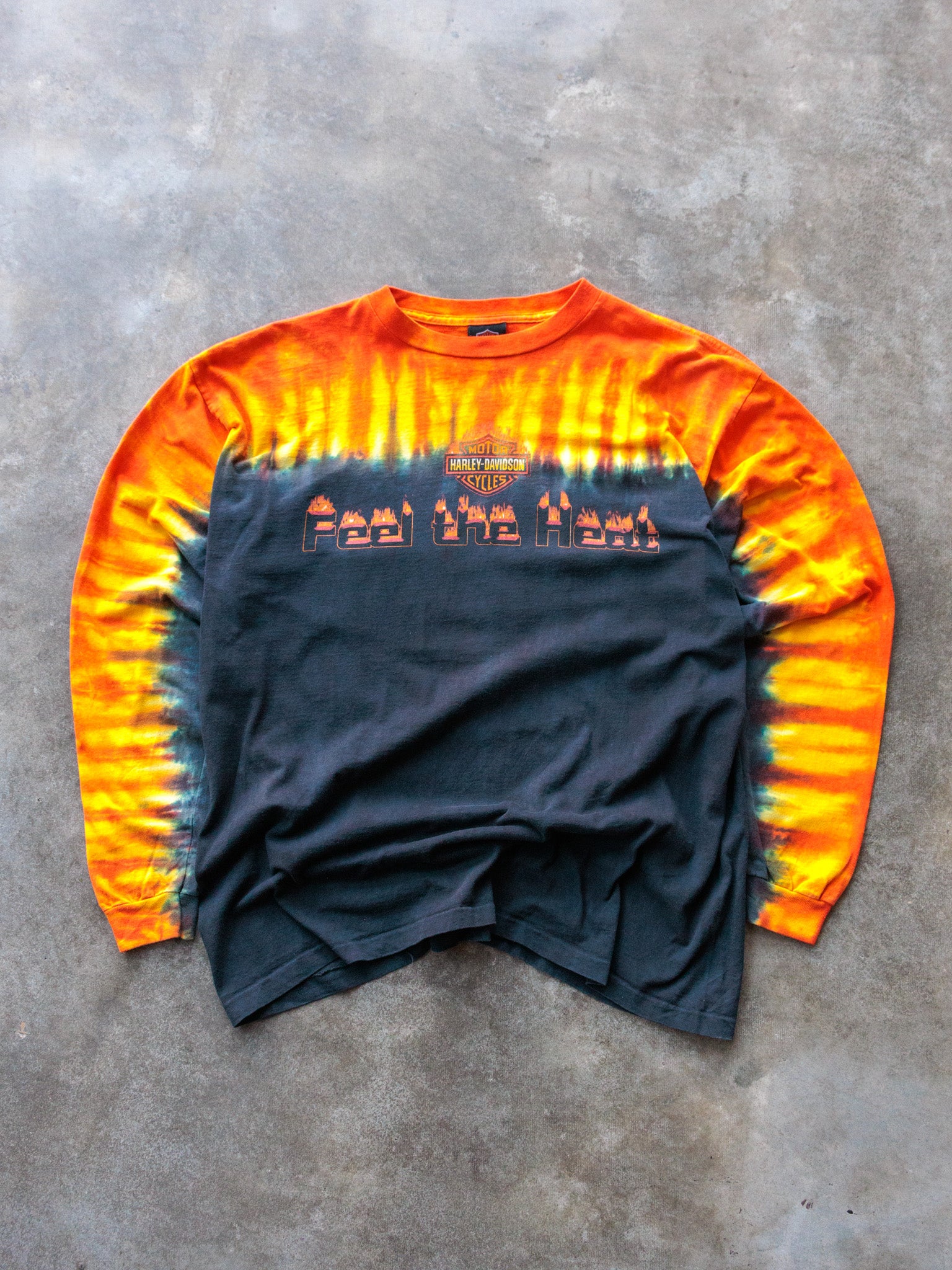 Vintage 2002 Harley-Davidson Colorado Tie-Dye Long Sleeve (L)