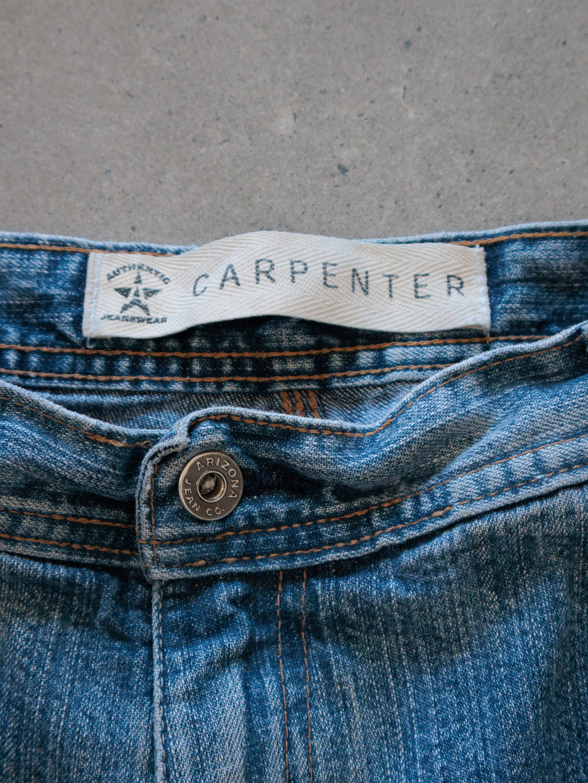 Vintage 00s Blue Arizona Carpenter Shorts (W32)