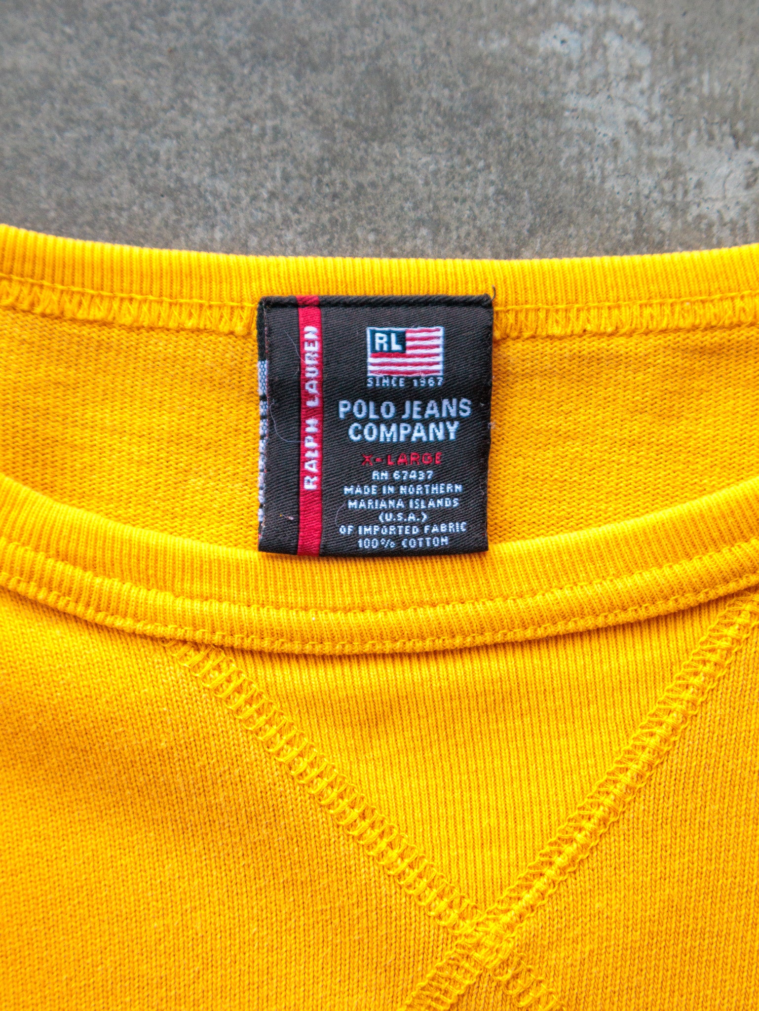Vintage 90s Polo Jeans Co. Ralph Lauren Long Sleeve (XL)