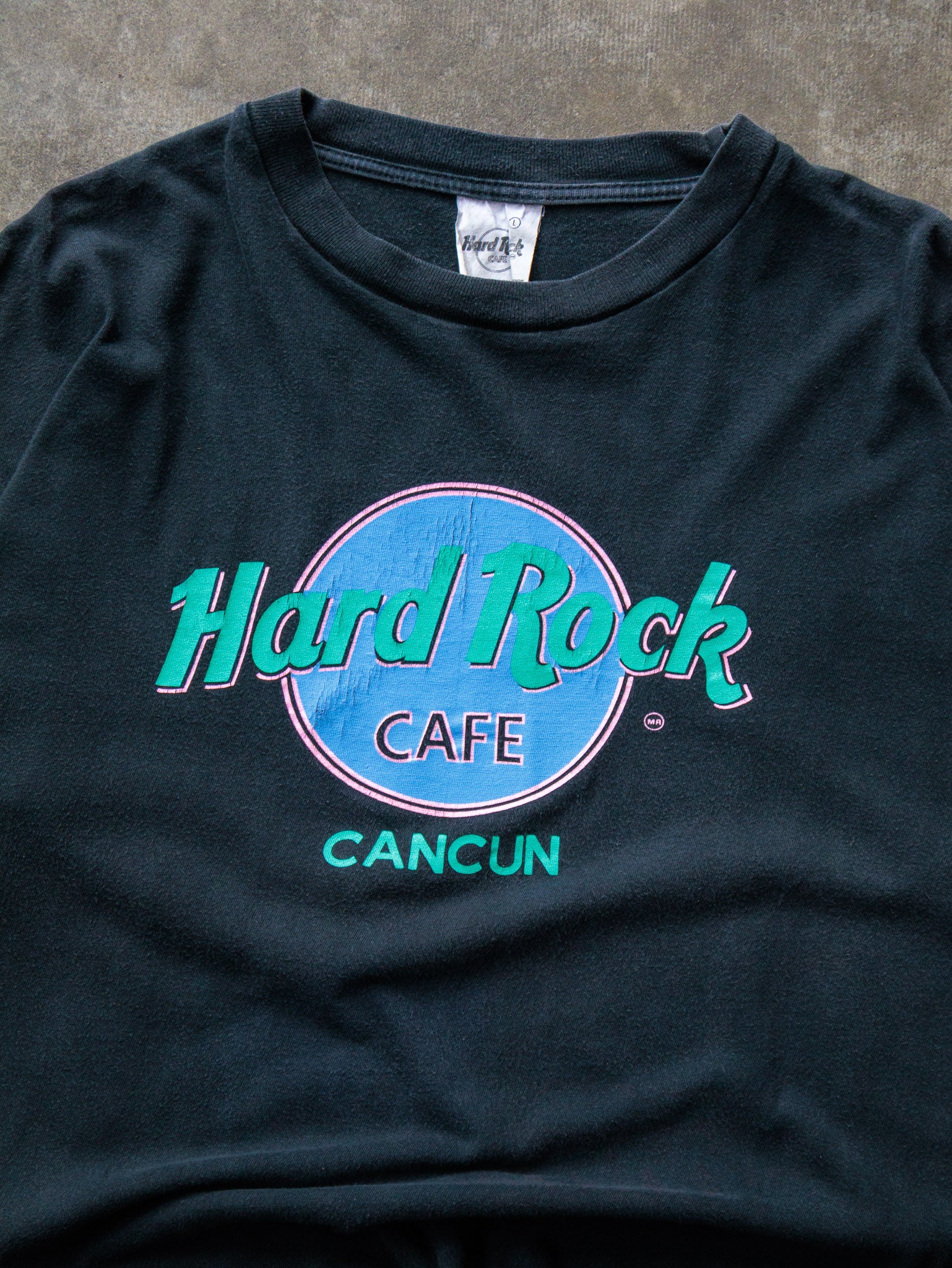 Vintage 90s Hard Rock Cafe Cancun Tee (L)