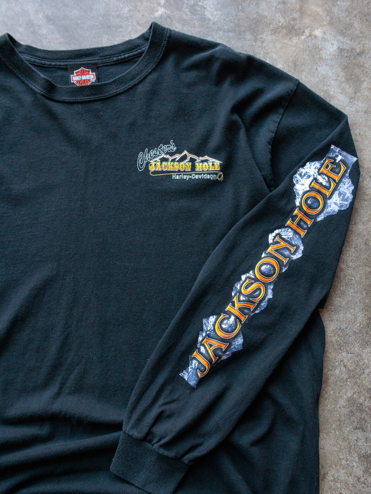 Black Harley-Davidson Jackson Wyoming Long Sleeve (XL)