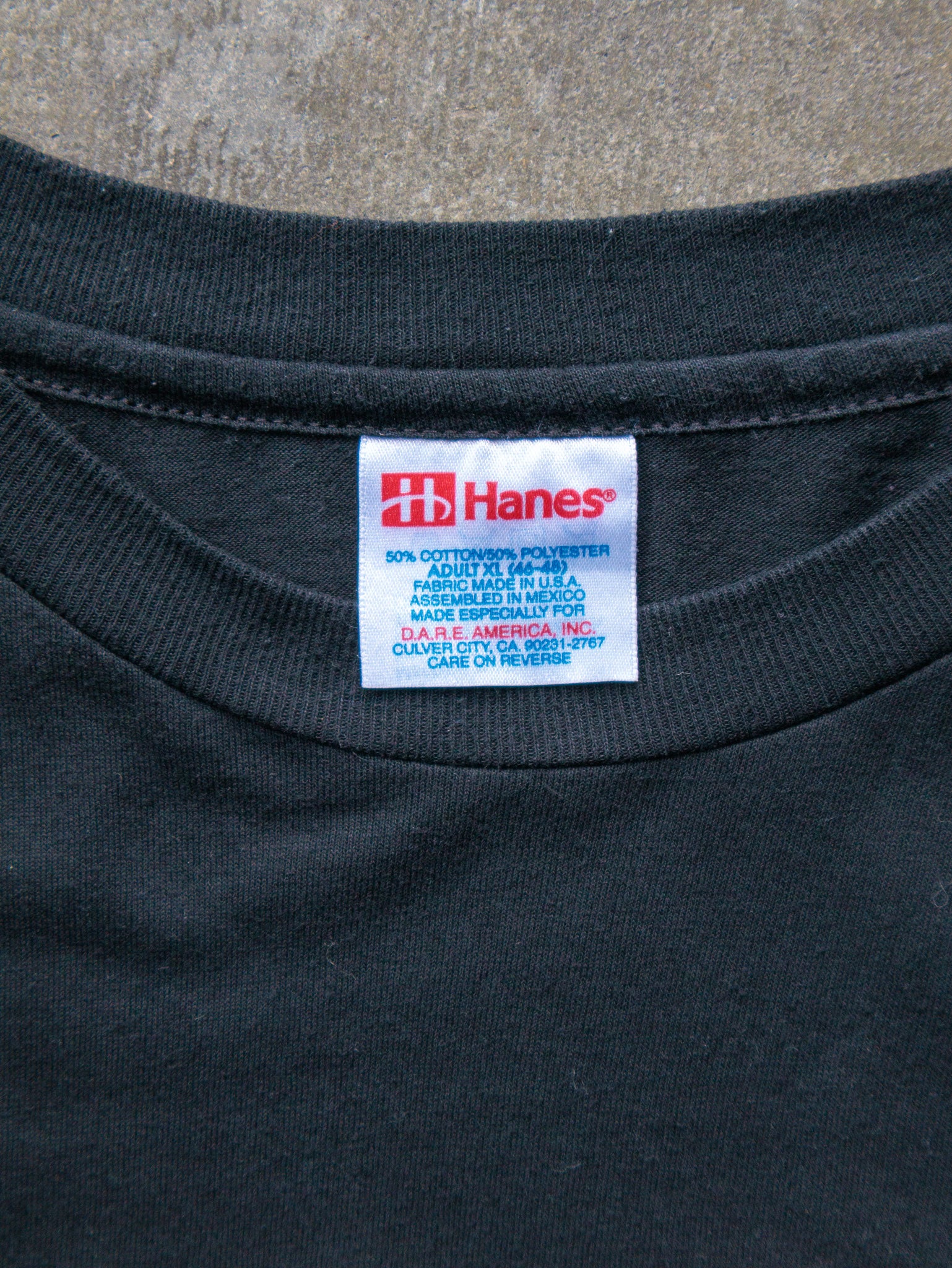 Vintage 90s D.A.R.E. Rainbow Graphic Tee (XL)