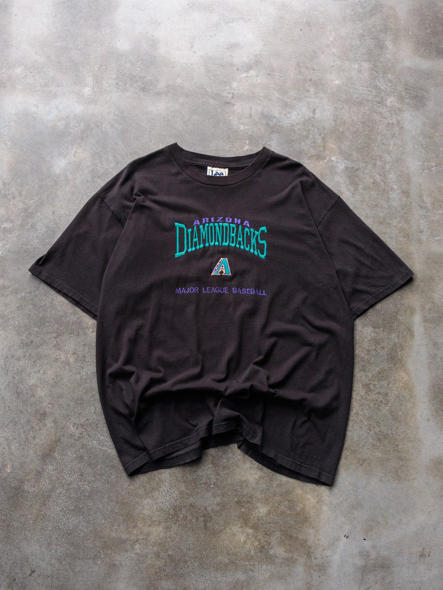 Vintage 90s Black Arizona Diamondbacks Tee (XL)