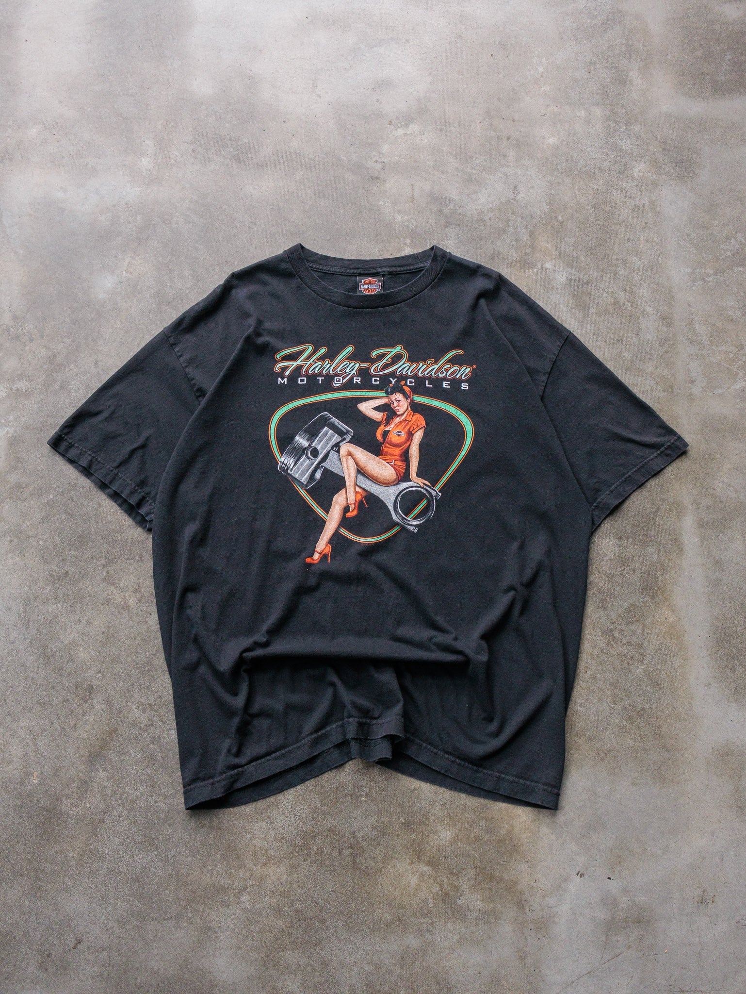 Vintage 00s Black Harley-Davidson Salt Lake CityTee (2XL)
