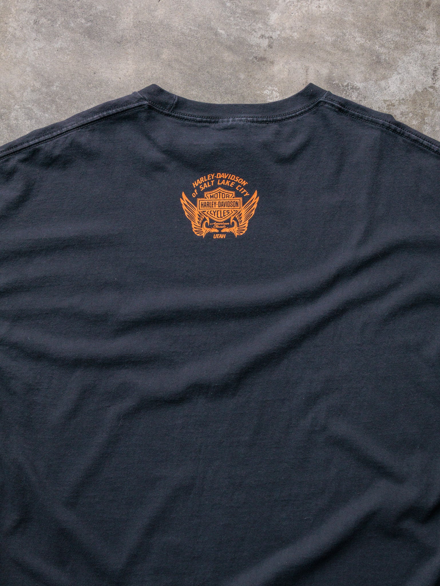 Vintage 00s Black Harley-Davidson Salt Lake CityTee (2XL)