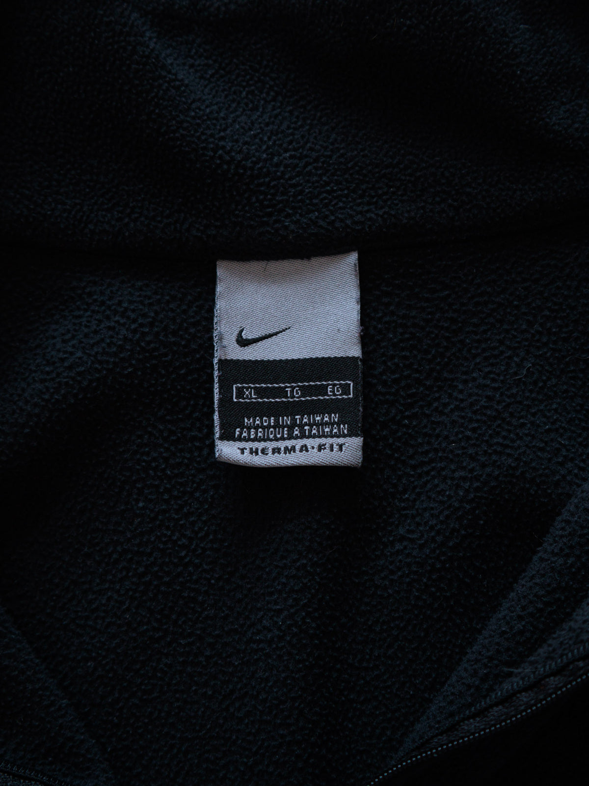 Vintage 90s Black Nike ACG Fleece Quarter Zip (XL)