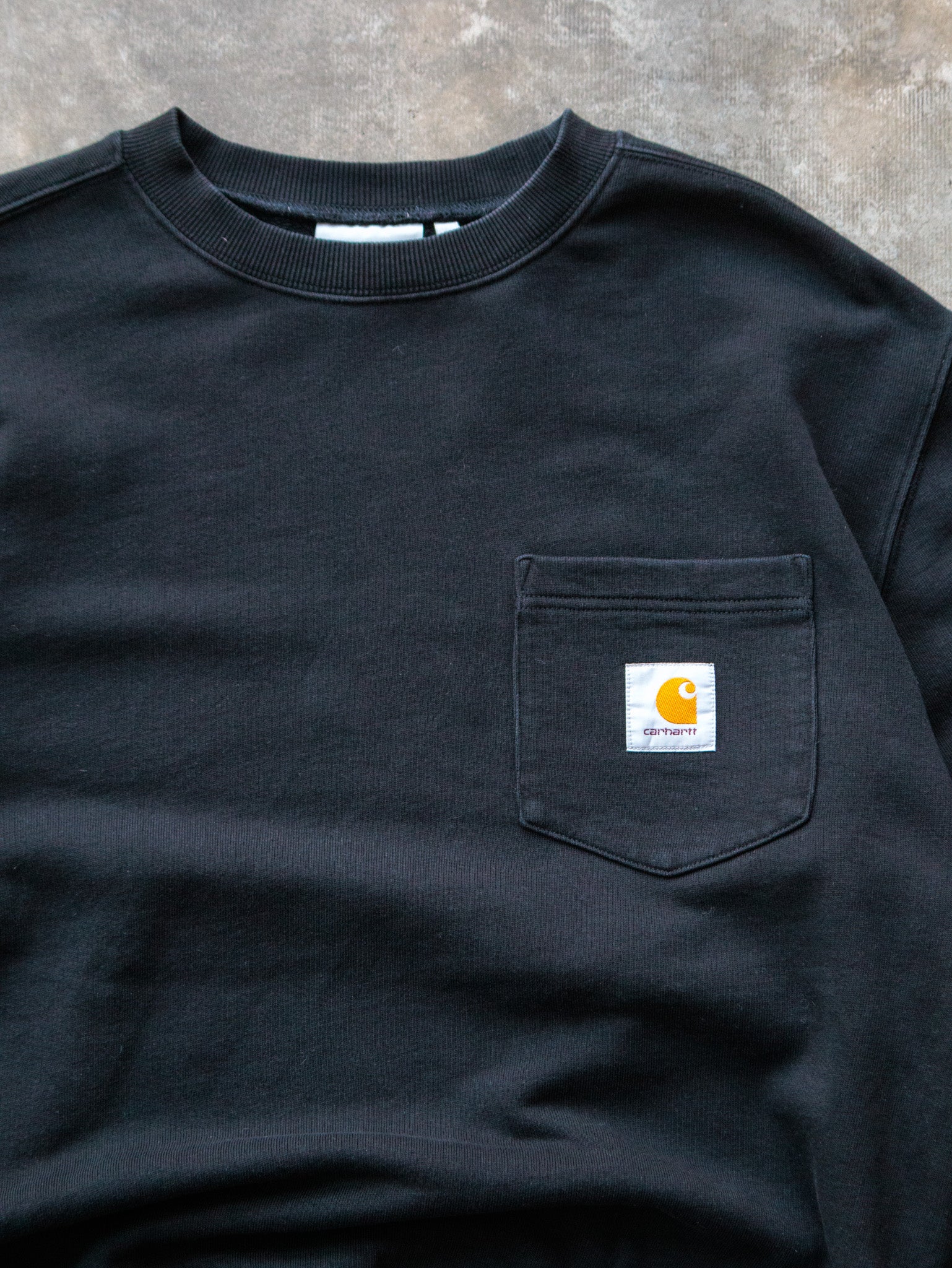Vintage Black Carhartt Sweatshirt (M)