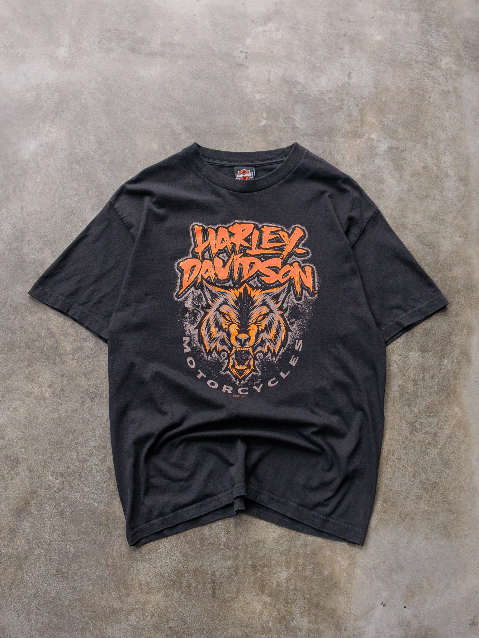 2021 Harley-Davidson Wolf Zion Tee (L)