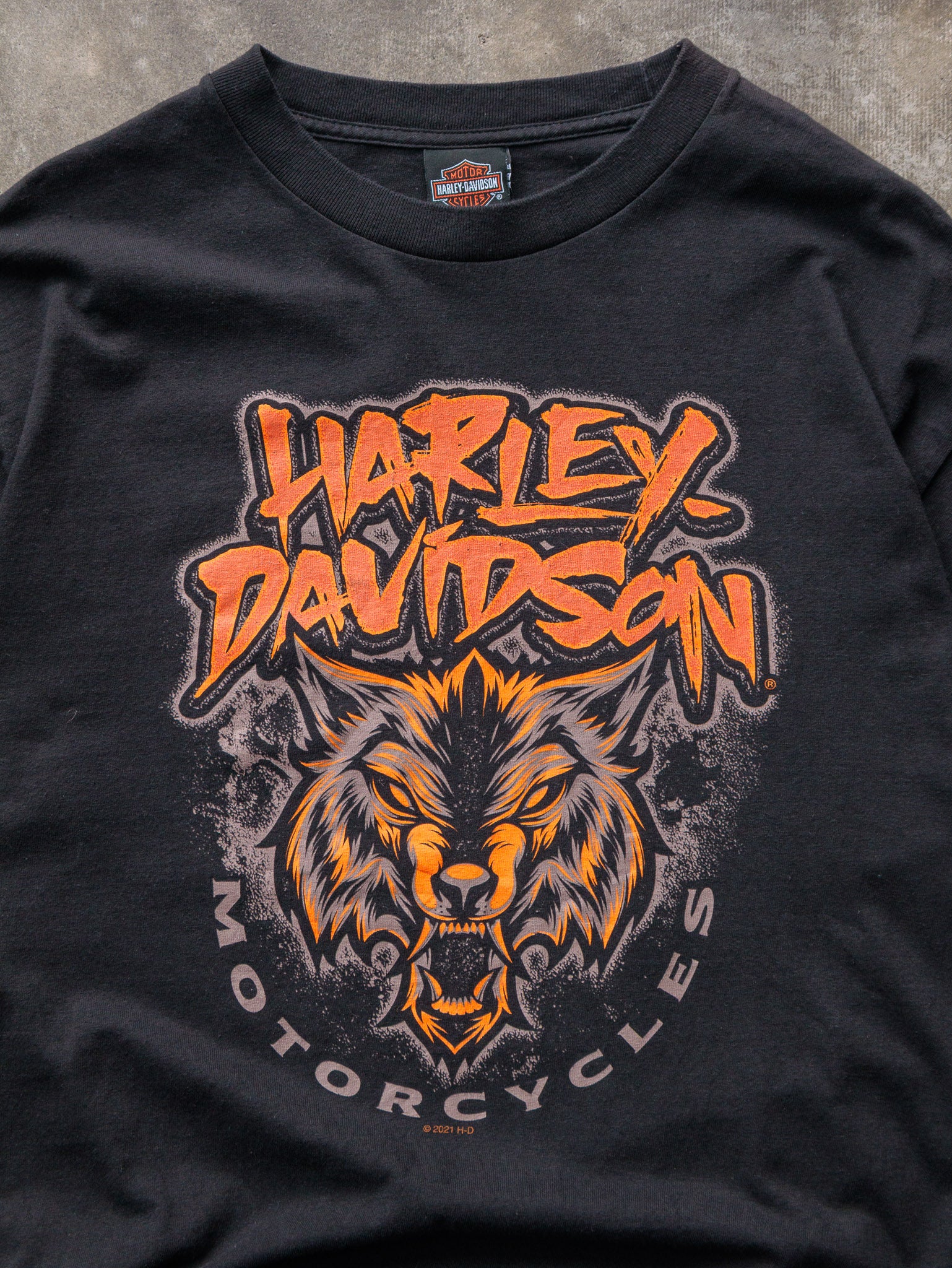 2021 Harley-Davidson Wolf Zion Tee (L)