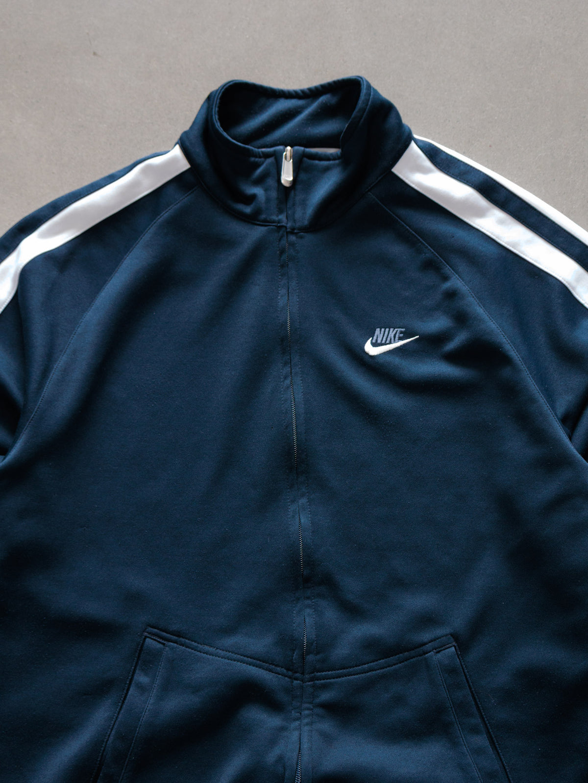Vintage 00s Navy Nike Track Jacket (XL)