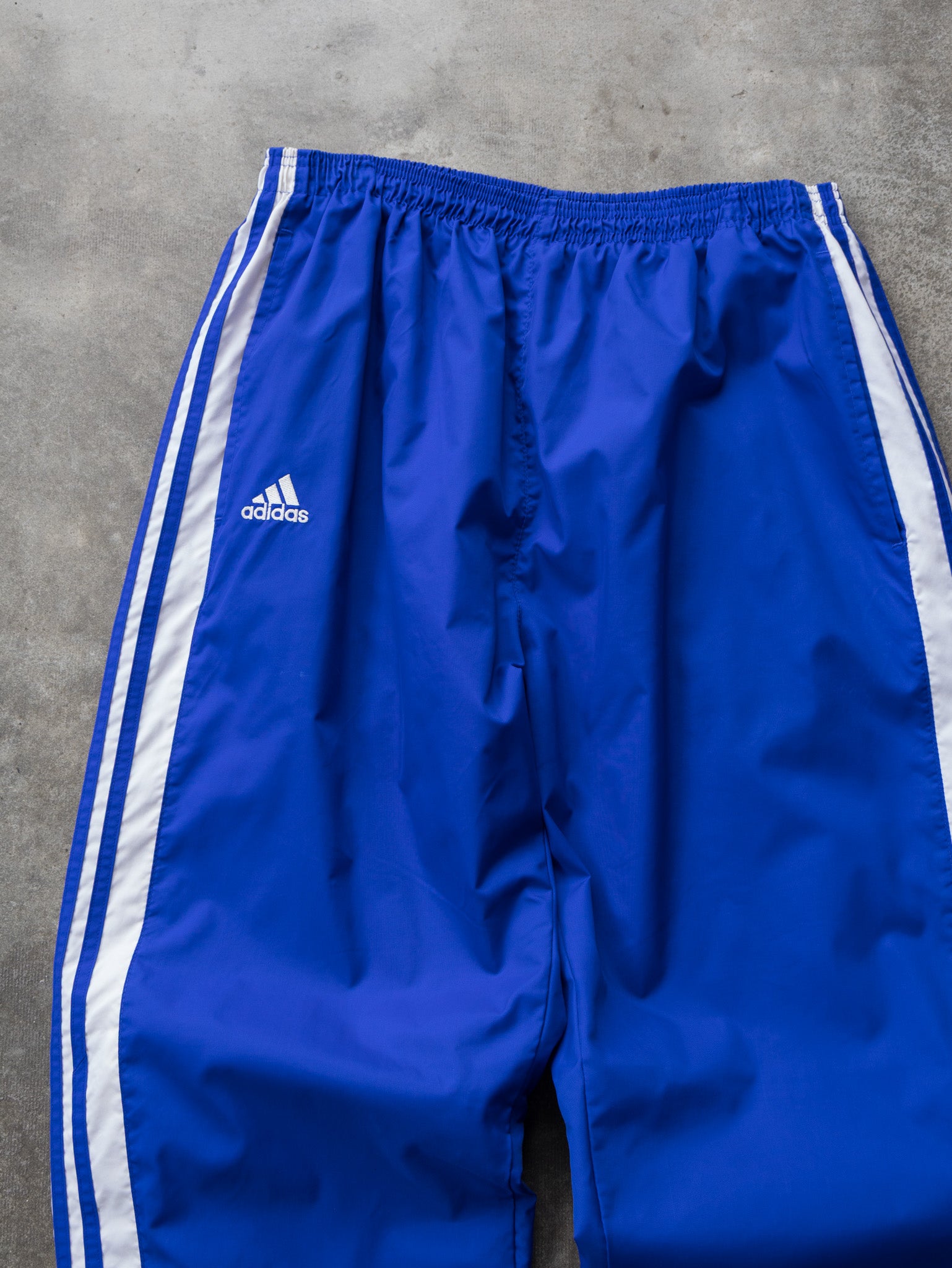 Vintage Blue Adidas Track Pants (XL)