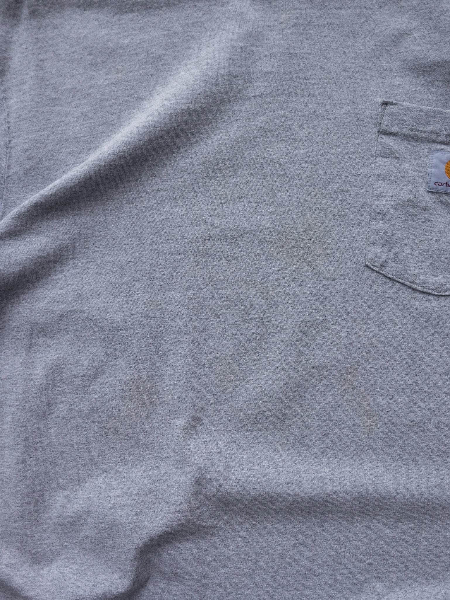 Vintage Grey Carhartt Pocket Tee (L)