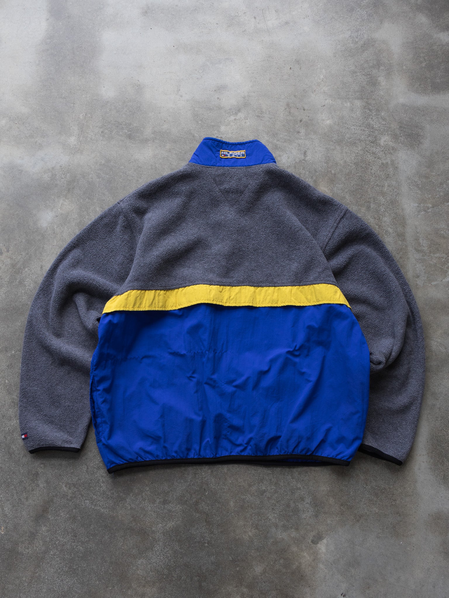 Vintage Tommy Hilfiger Golf Colourblock Fleece (2XL)