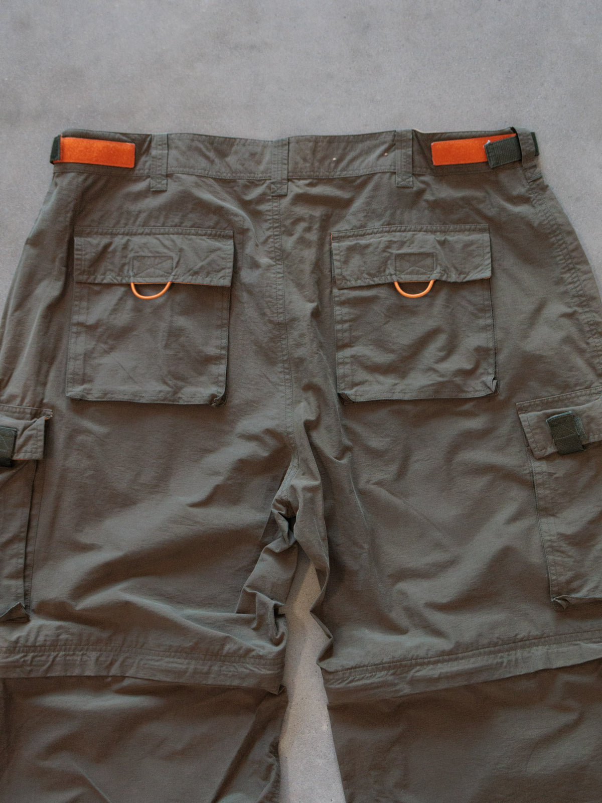 Vintage 00s Green DownEast Outfitters Convertible Cargo Pants (XL)