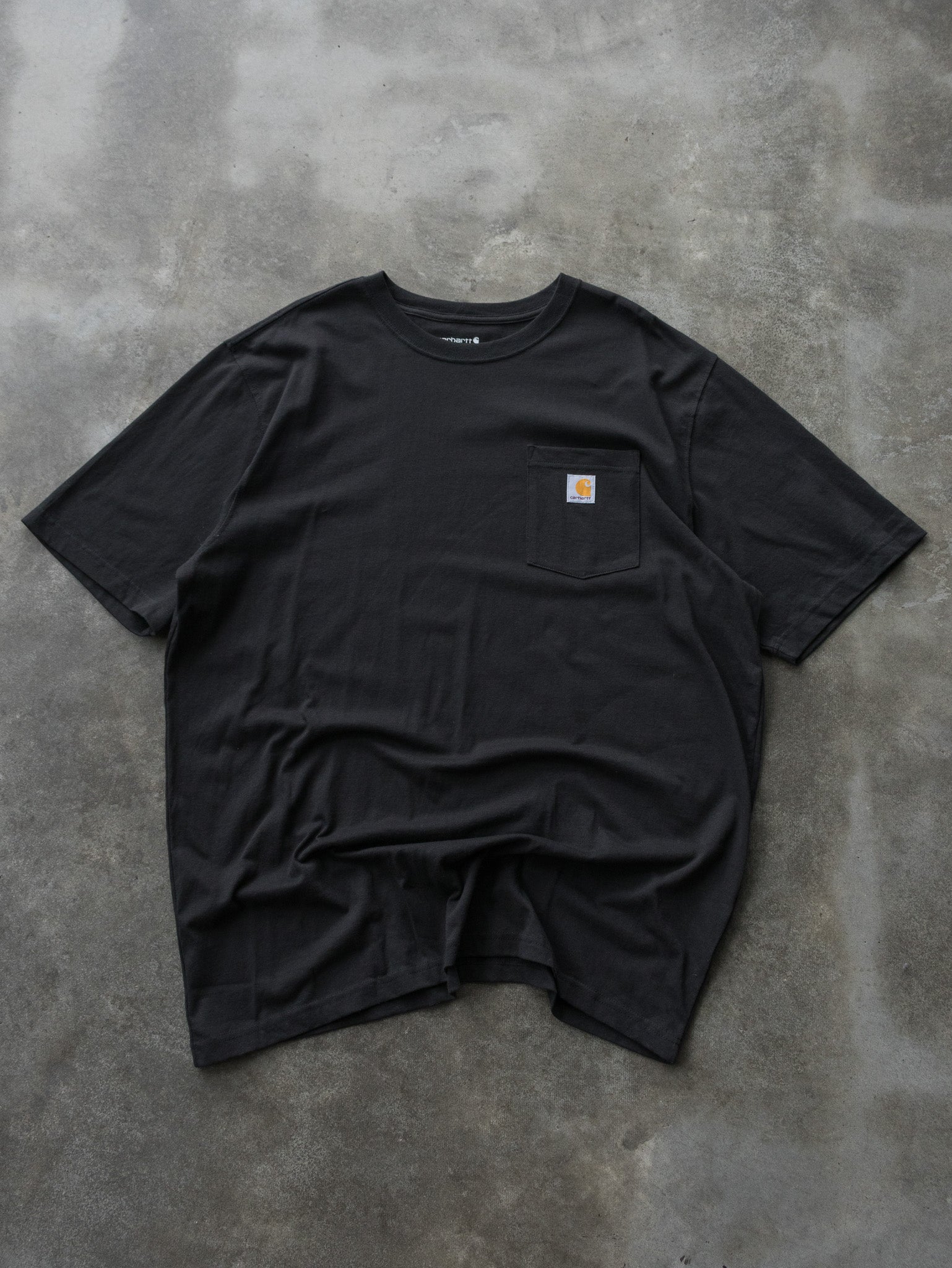 Vintage Black Carhartt Pocket Tee (XL)