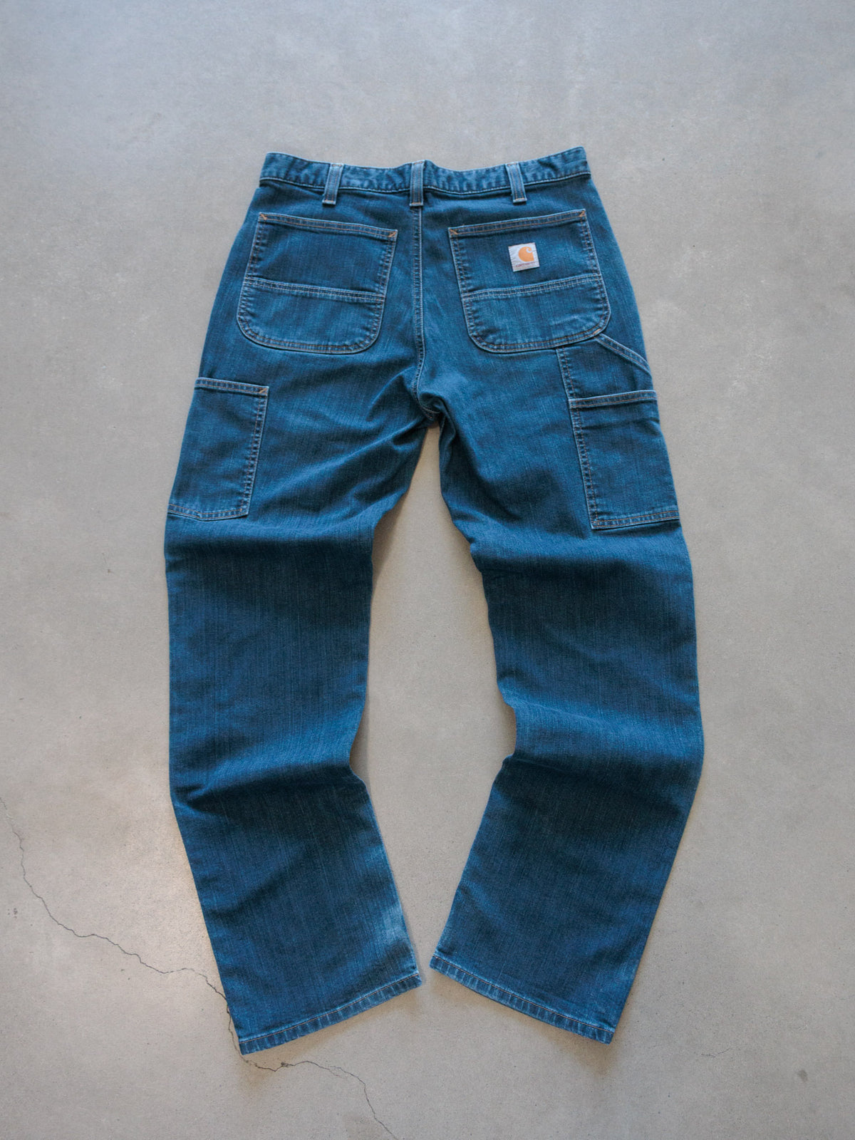 Vintage Blue Carhartt Carpenter Pants (W32)